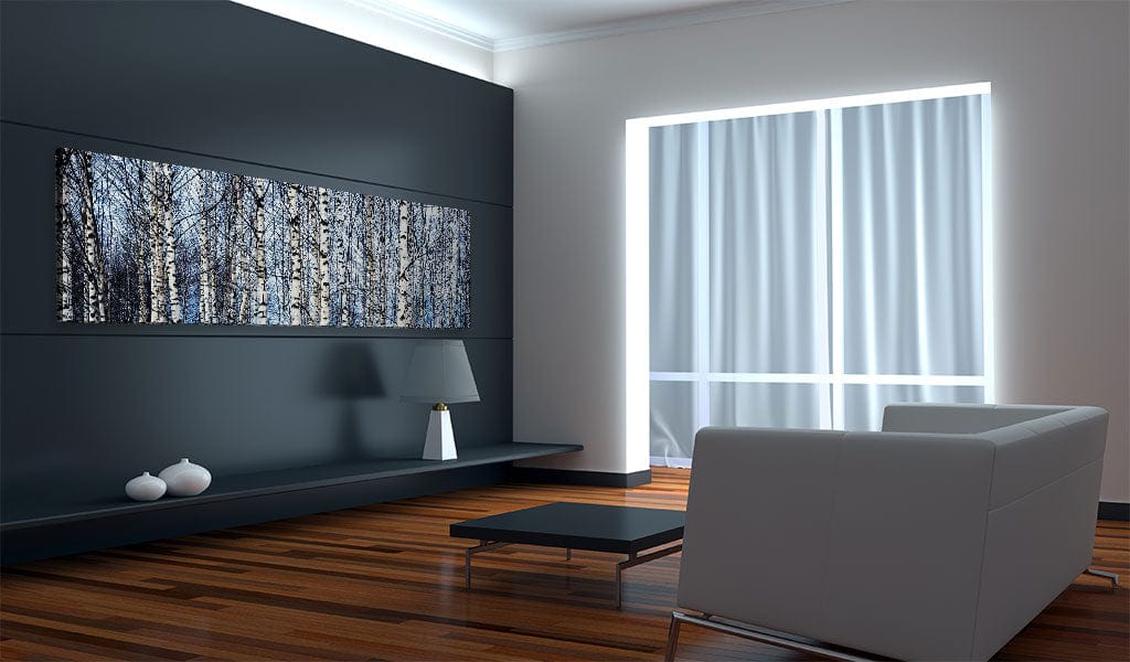 Glezna ar dabas tematiku - Baltie bērzi Home Trends