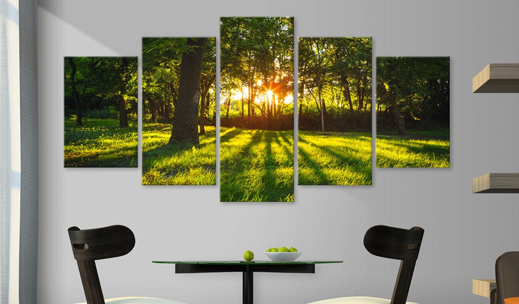 Glezna ar dabas tematiku - Meža atspulgs Home Trends