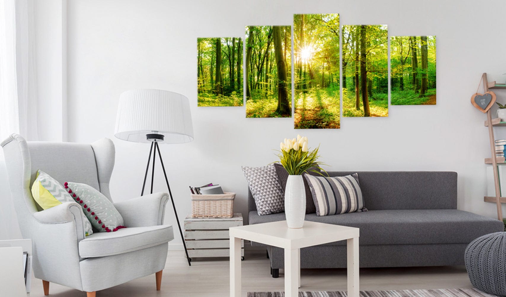 Glezna ar dabas tematiku - Meža pasaka Home Trends