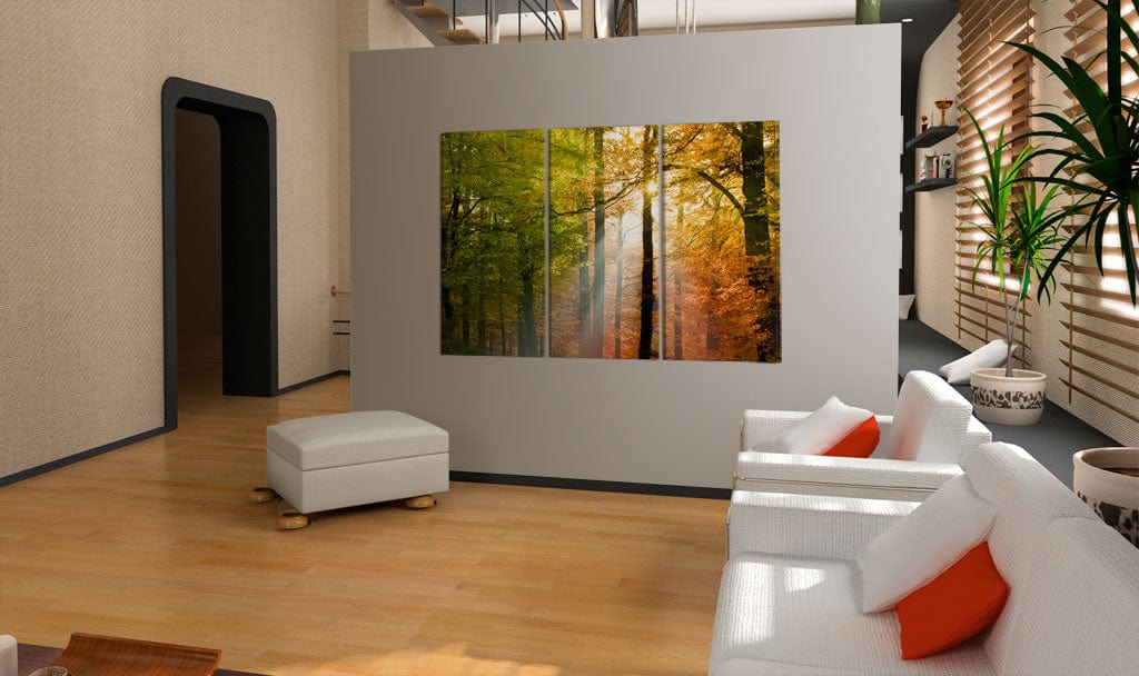 Kanva ar dabas tematiku - Mierīgs rudens mežs Home Trends
