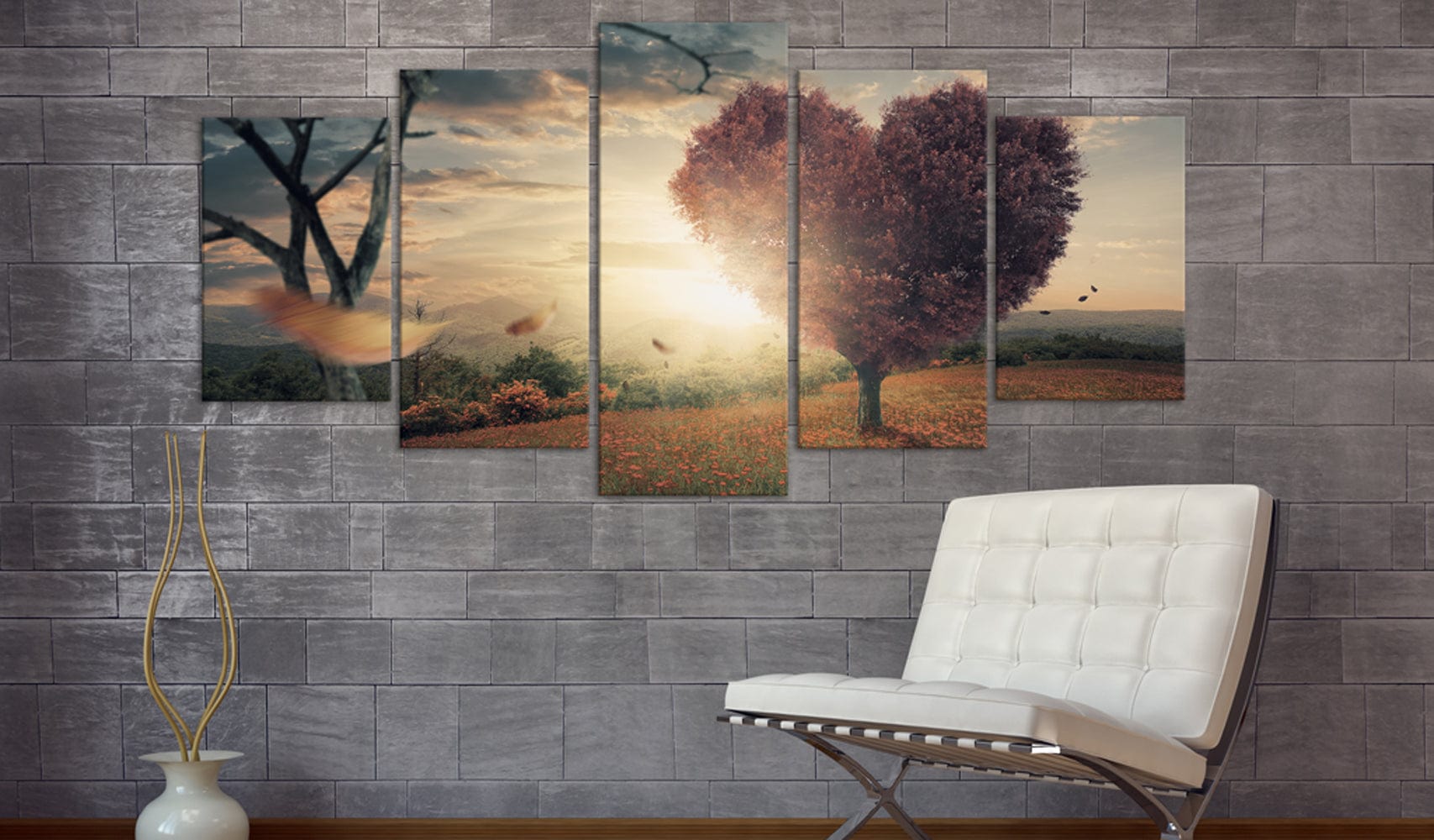 Glezna ar dabas tematiku - Mīlētāju kalns Home Trends