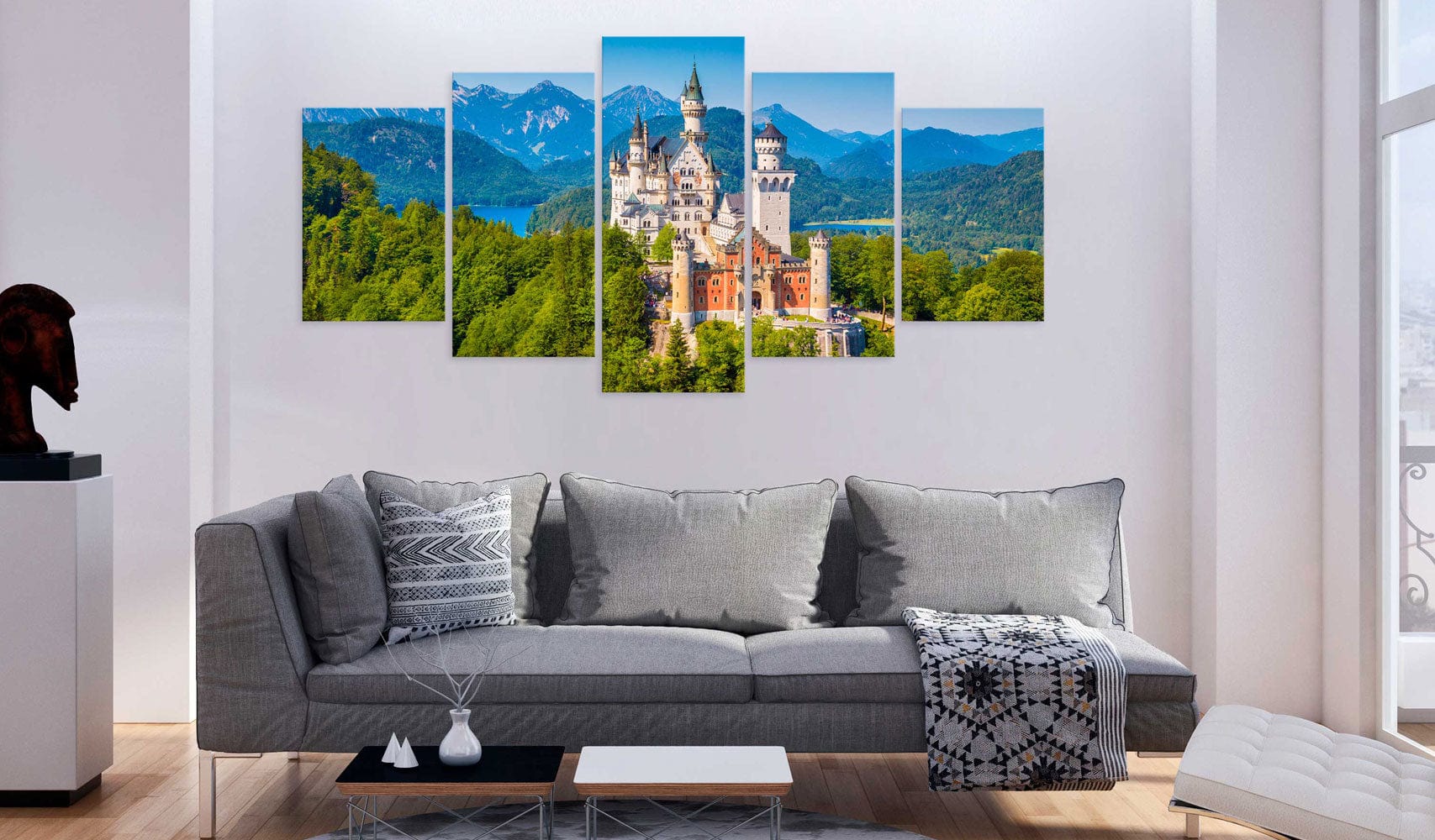 Glezna ar dabas tematiku - Neišvānšteinas pils Home Trends