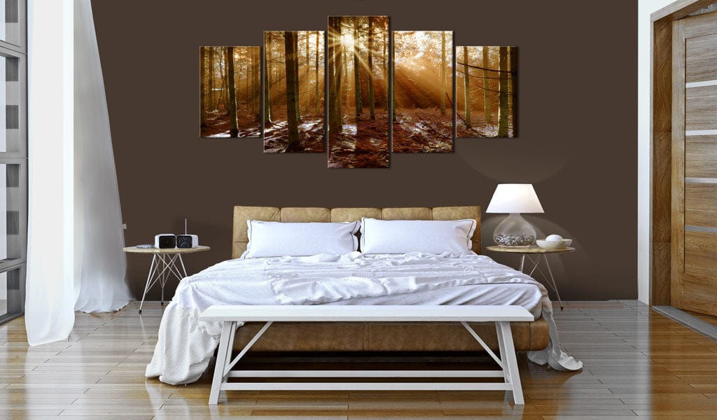 Glezna ar dabas tematiku - Rudens skūpsts Home Trends