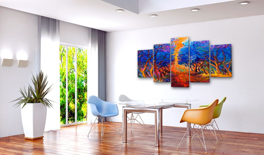 Glezna ar dabas tematiku - Zilā ieleja Home Trends