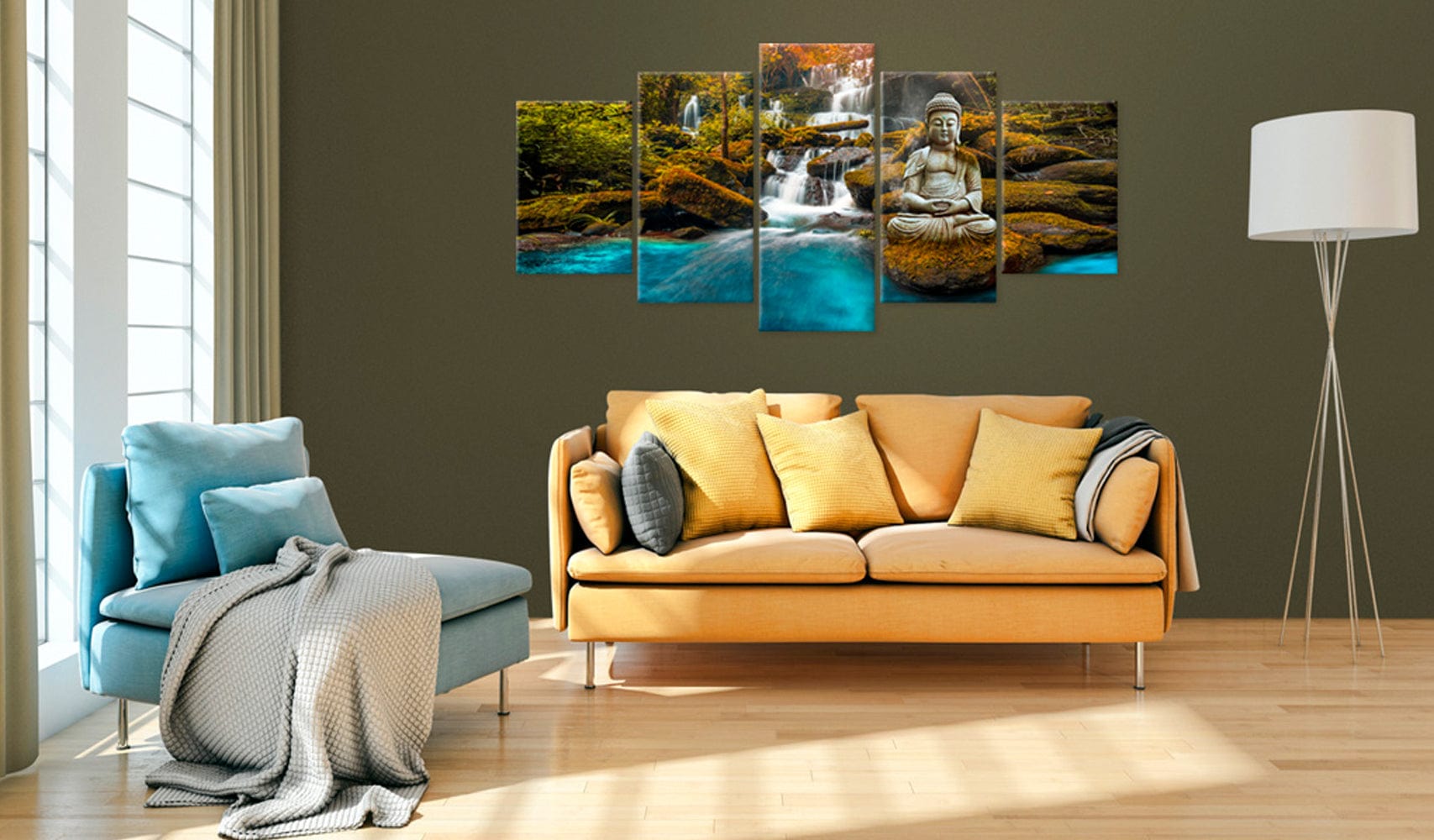 Glezna ar dabu - Klusuma enklāvs Home Trends