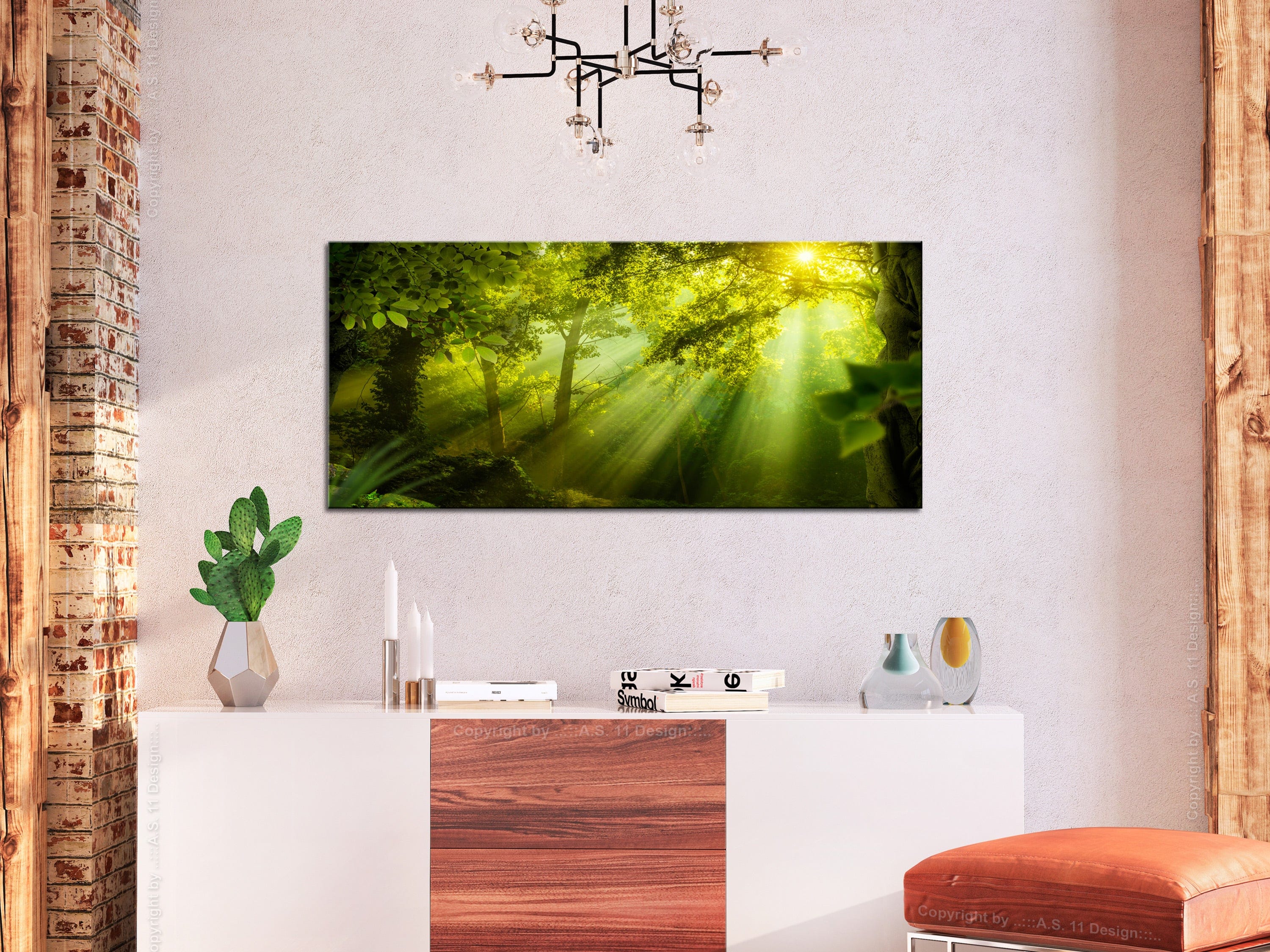 Glezna ar dabu - Saules gaismā (1 daļa) Šaura Home Trends