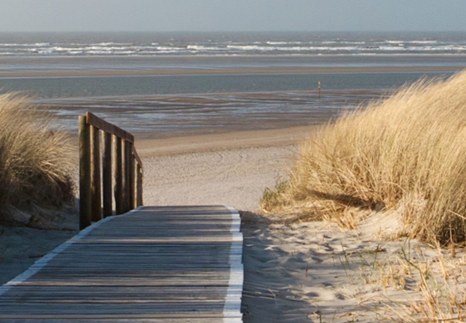 Glezna ar jūras skatu - Skats no loga uz pludmali Home Trends