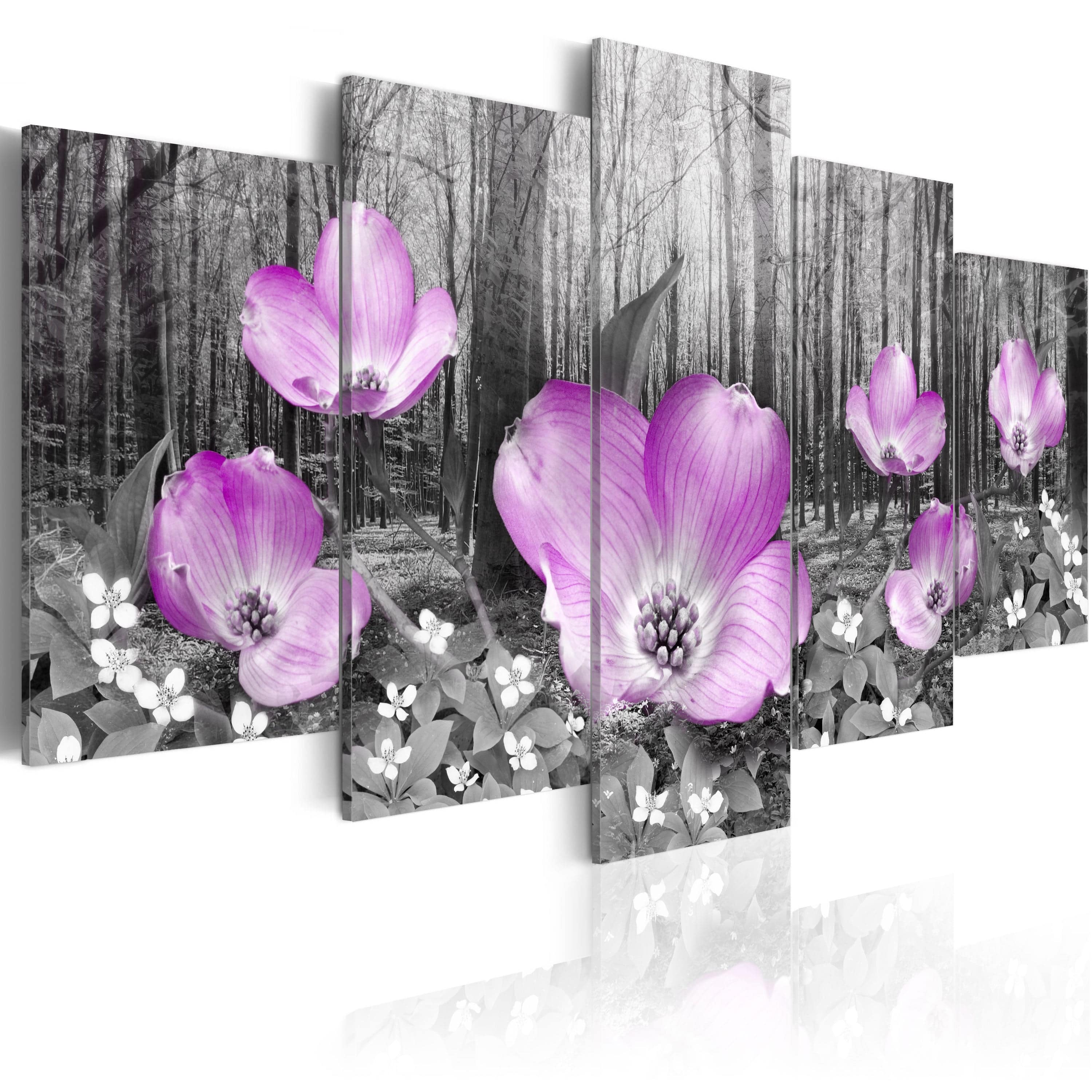 Glezna ar meža motīvu - Kokainā flora Home Trends