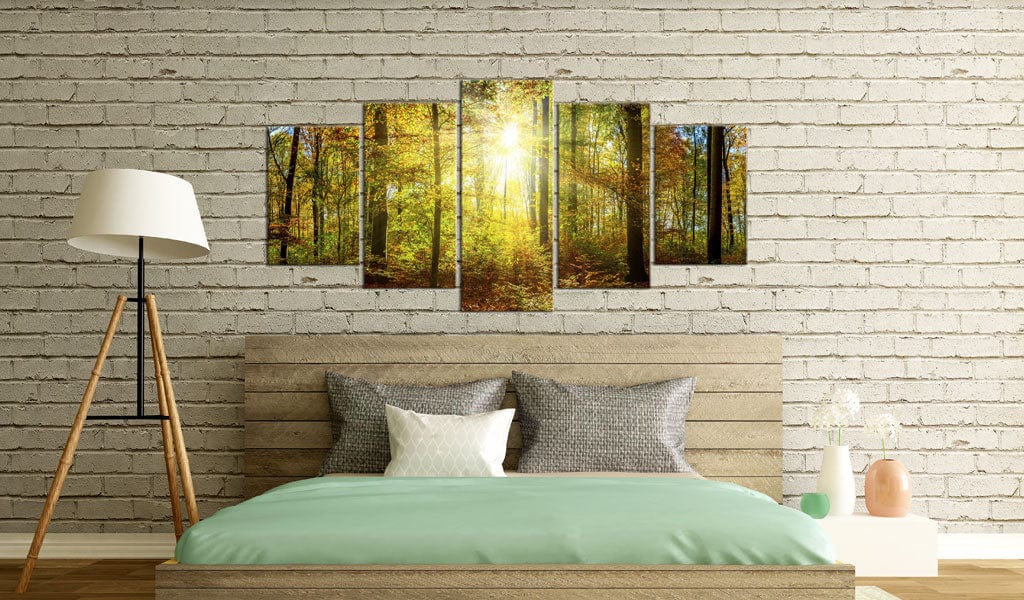Glezna ar meža motīvu - Mistiskais mežs Home Trends