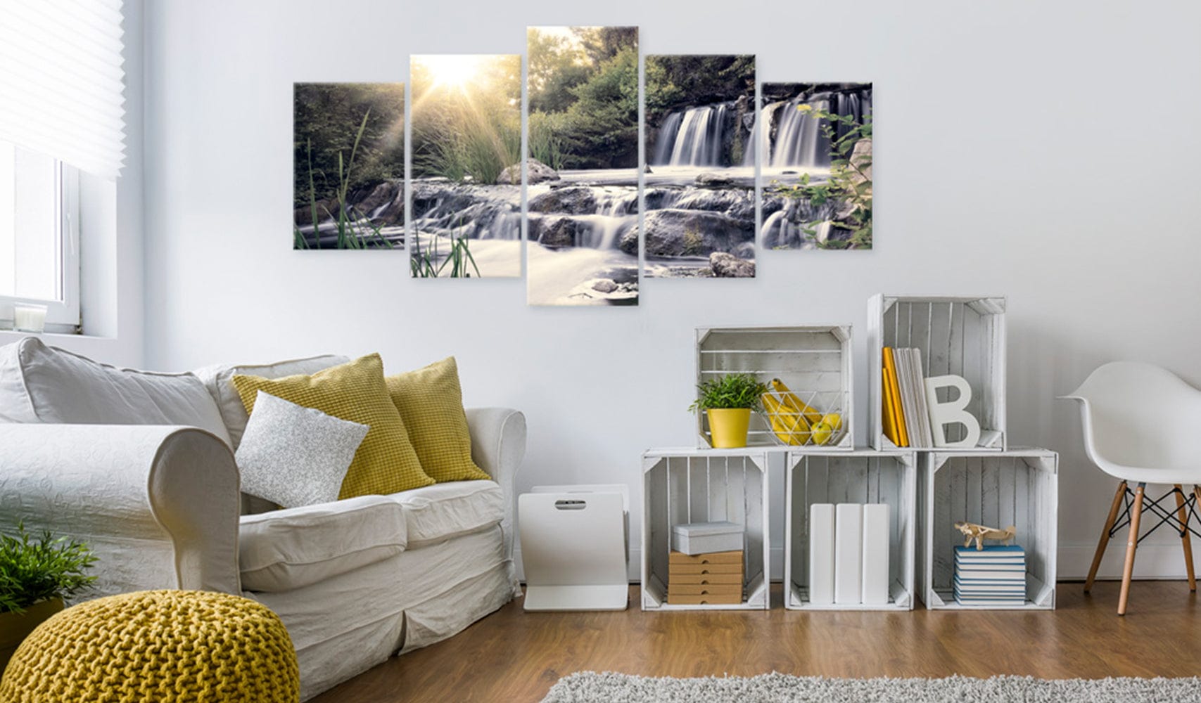 Glezna ar meža motīvu - Sapņu ūdenskritums Home Trends