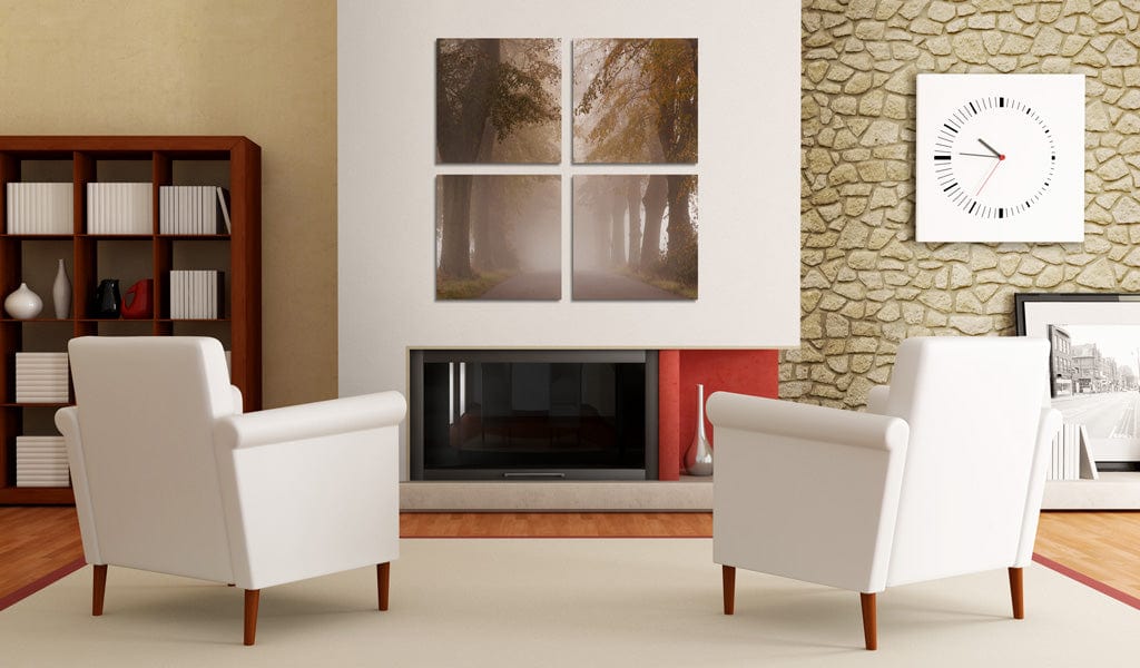 Glezna ar skaistu dabu - Foggy alley Home Trends