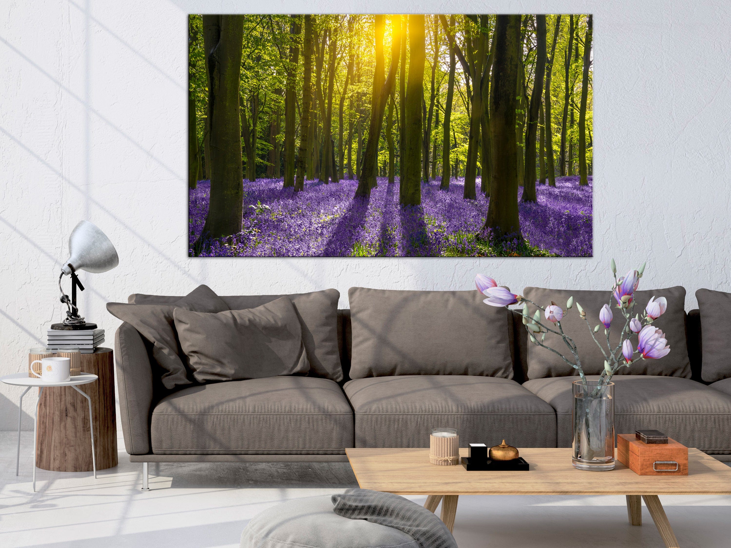 Kanva ar skaistu dabu - Hiacintu lauks (1 daļa) horizontāla Home Trends