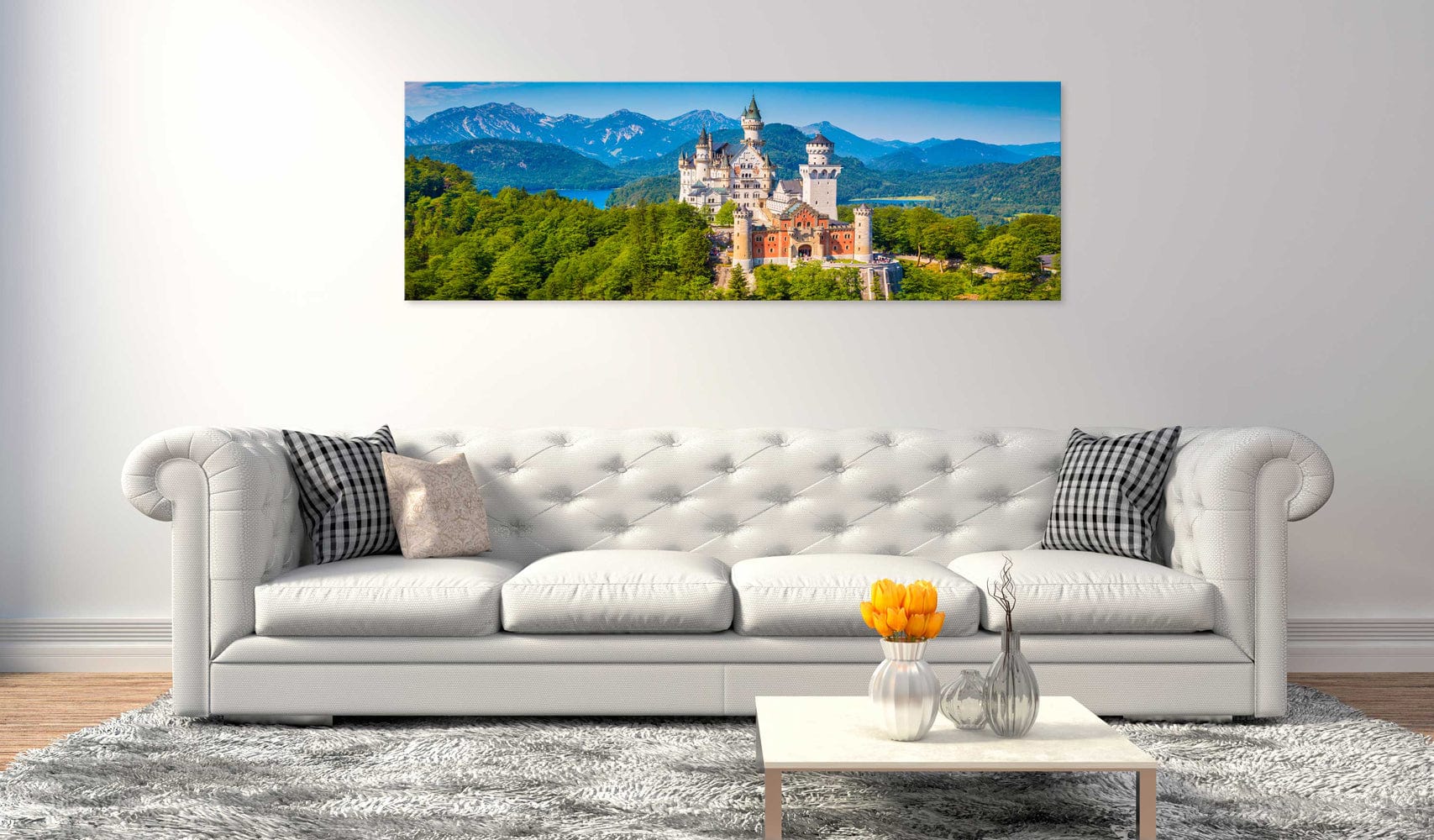 Glezna ar skaistu dabu - Maģiskās vietas - Neišvānšteinas pils Home Trends