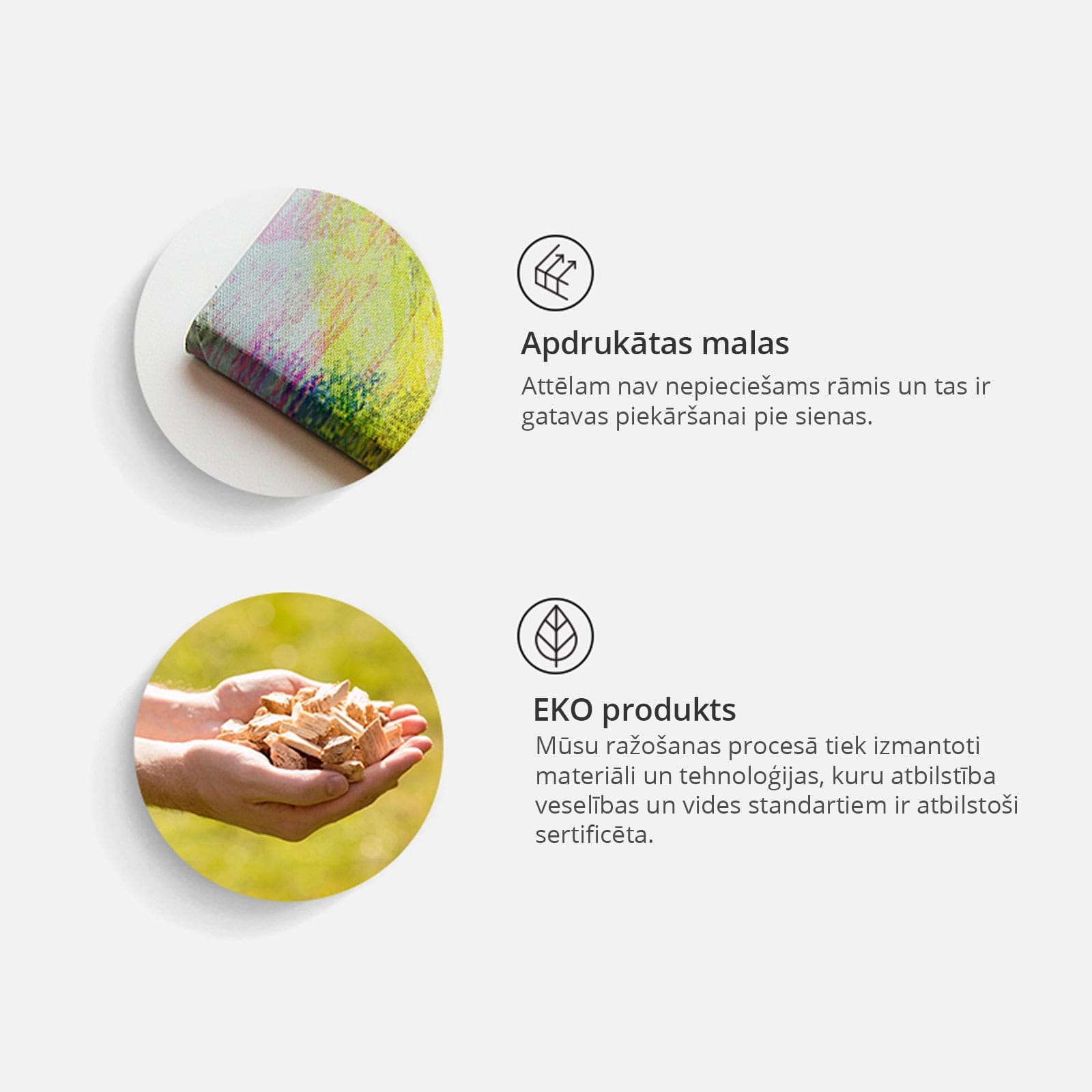 Glezna ar skaistu dabu - Varavīksnes mežs Home Trends