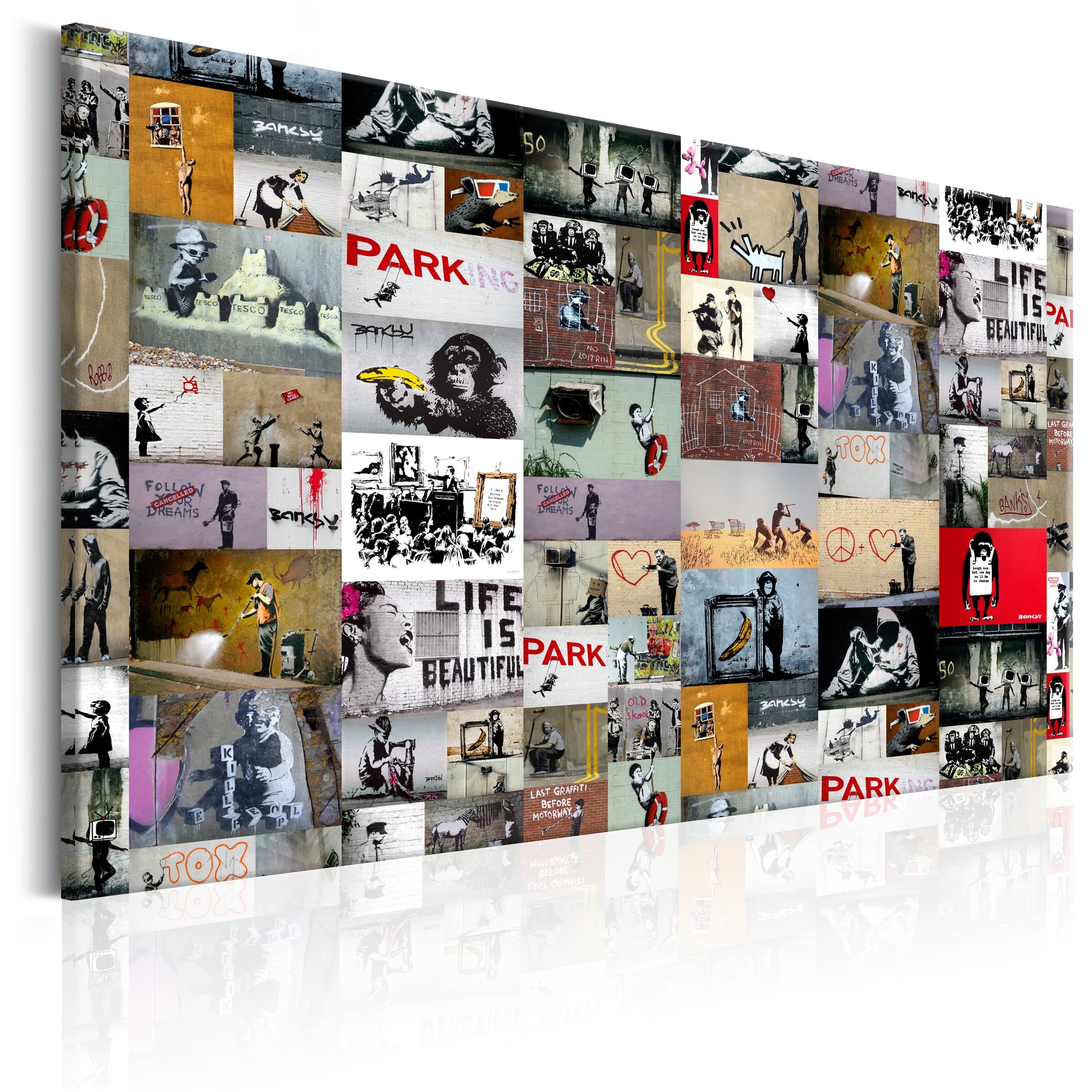 Glezna - Art of Collage_ Banksy Home Trends