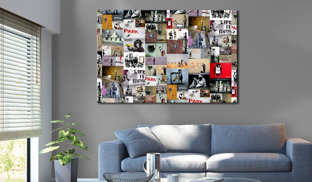 Glezna - Art of Collage_ Banksy Home Trends