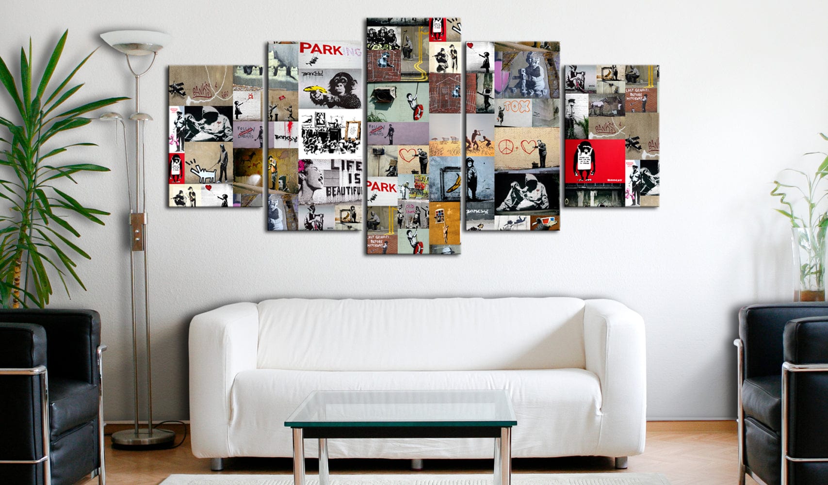 Glezna - Art of Collage_ Banksy IV Home Trends