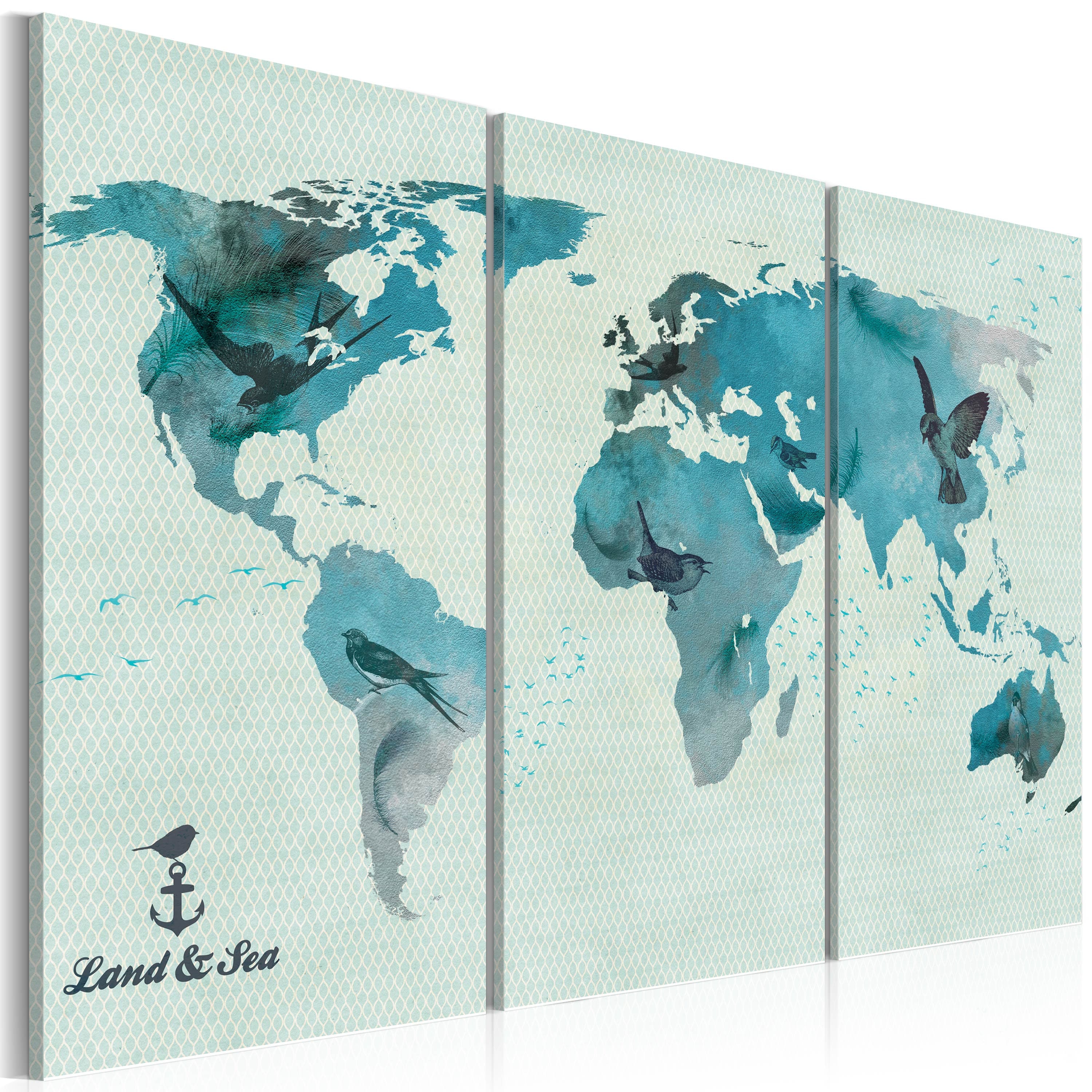 Glezna - Avian migration - triptych Home Trends
