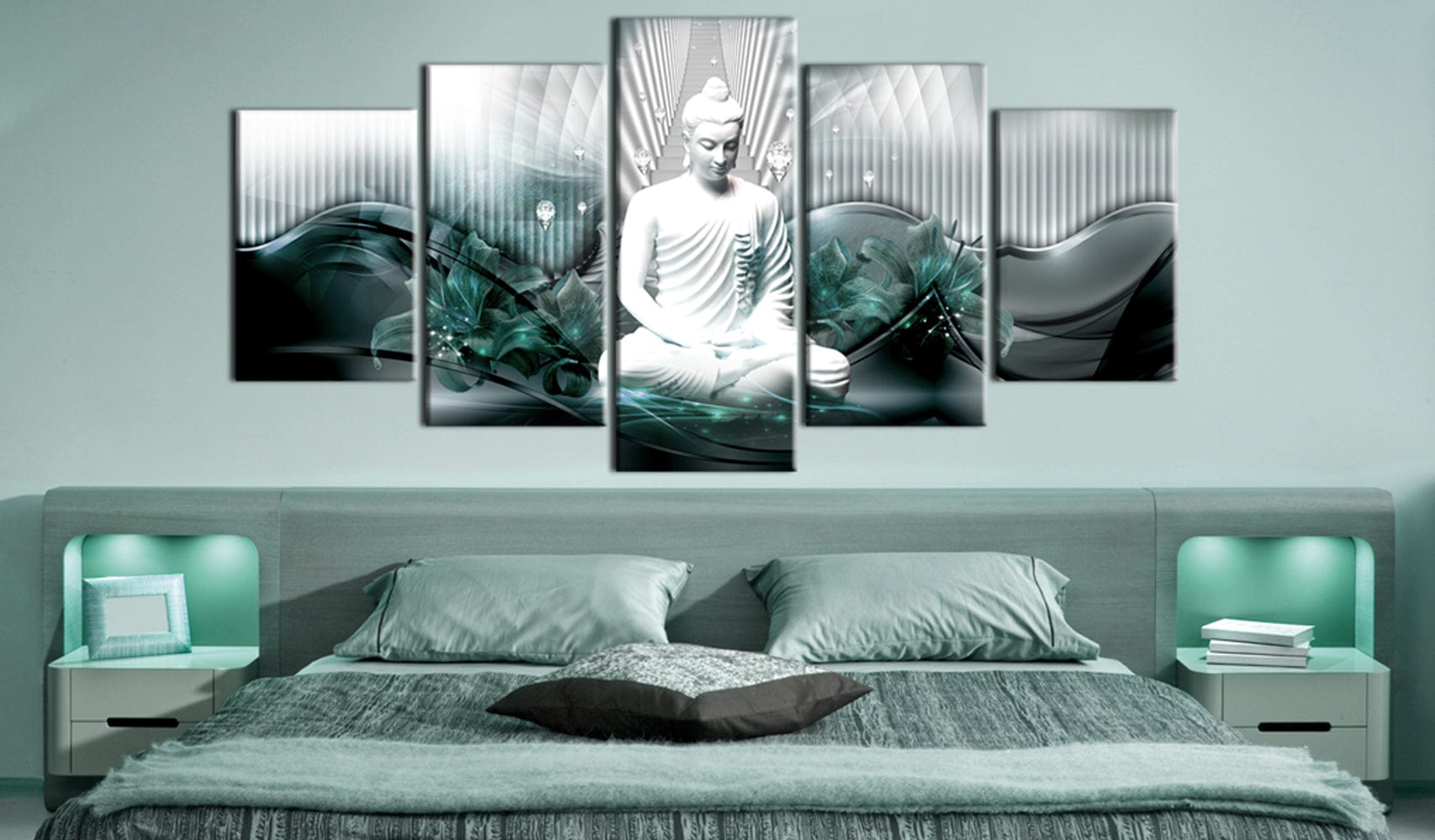 Glezna - Azure Meditation Home Trends