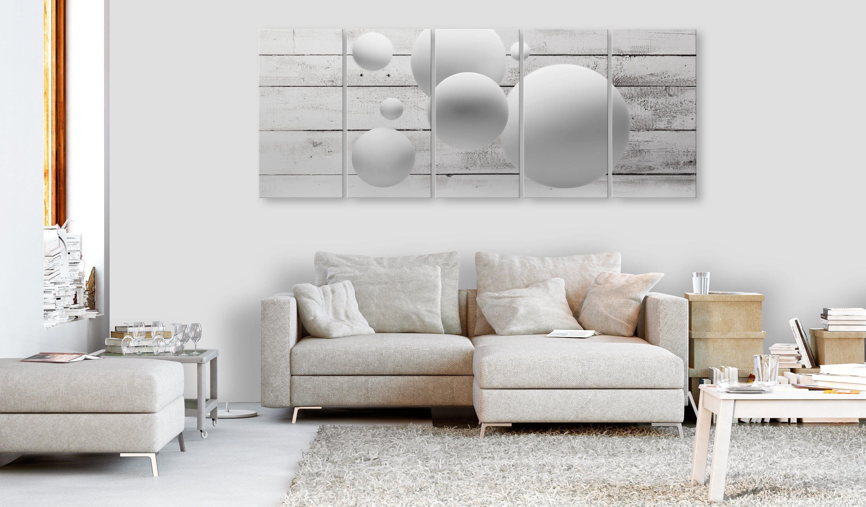 Glezna - Balls and Boards (5 Parts) Narrow Home Trends