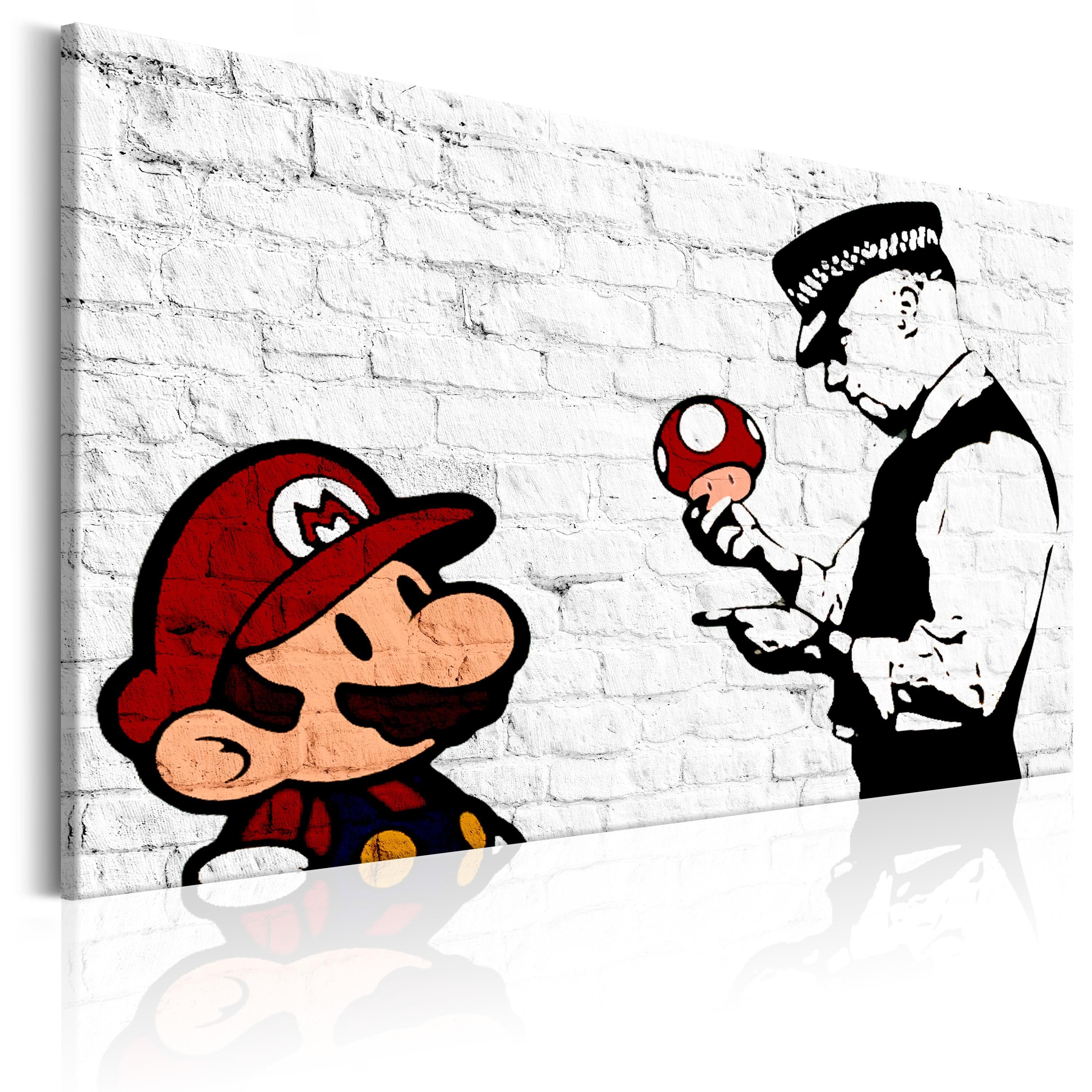 Glezna - Banksy on Brick Home Trends