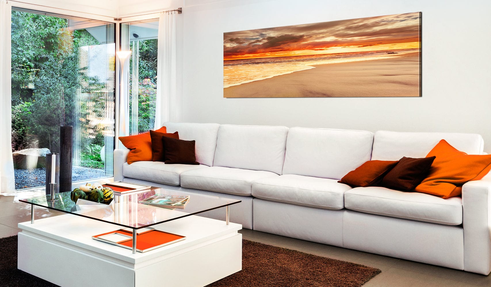 Glezna - Beach_ Beatiful Sunset Home Trends