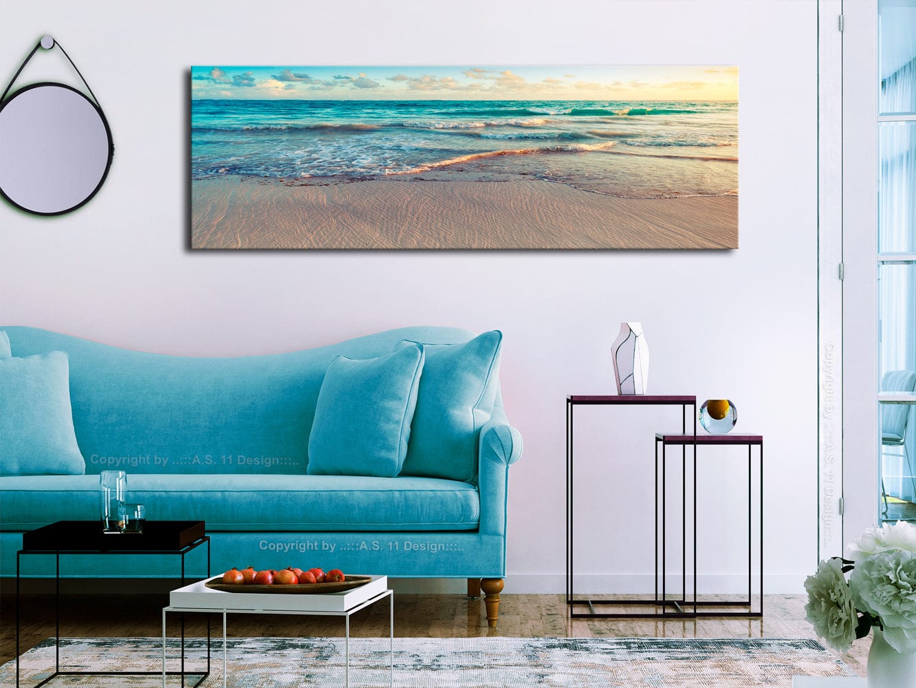 Glezna - Beach in Punta Cana (1 Part) Narrow Home Trends
