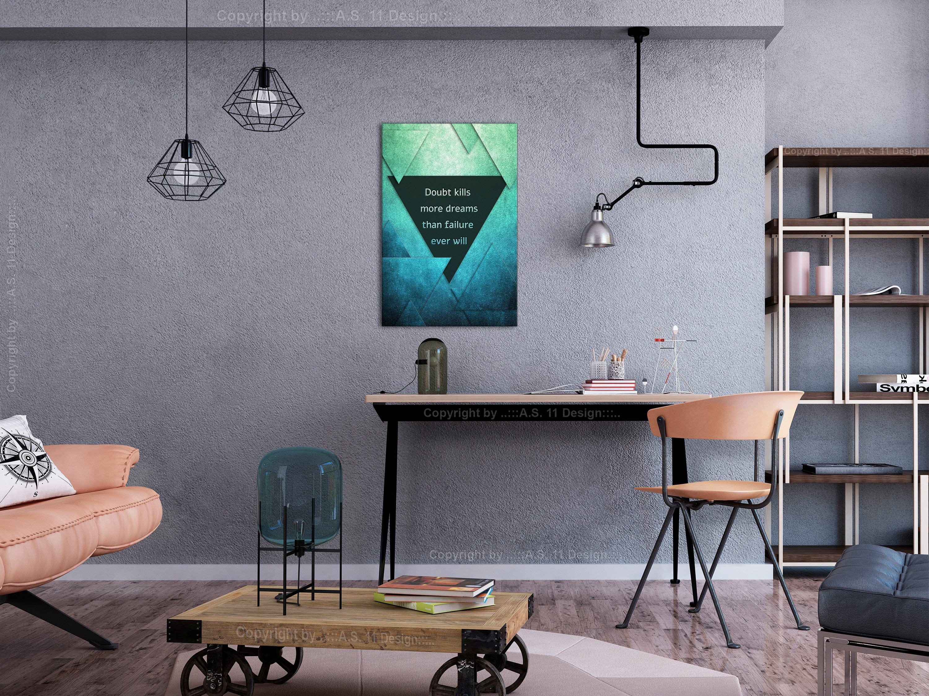 Glezna - Believe in Dreams (1 Part) Vertical Home Trends