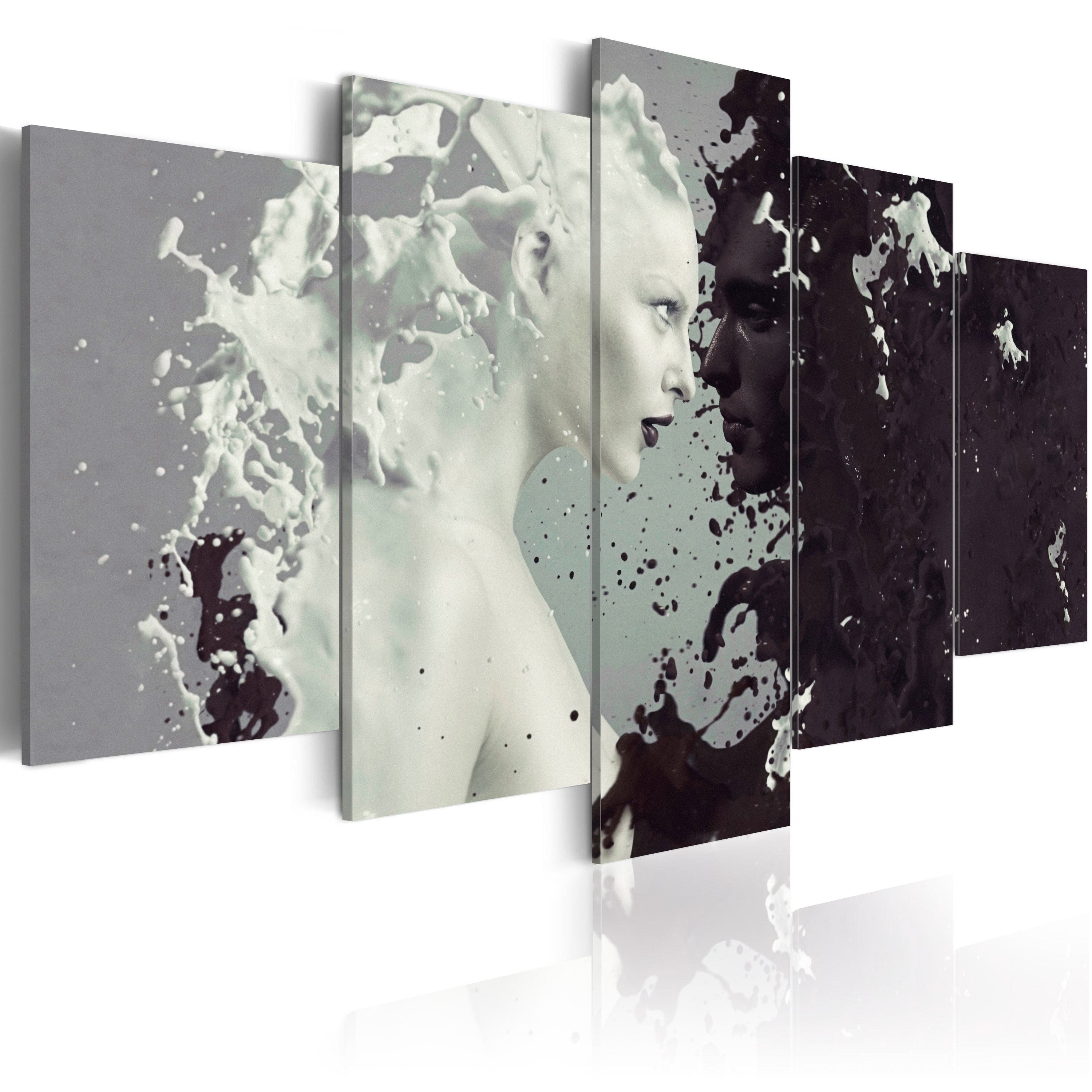 Glezna - Black or white? - 5 pieces Home Trends