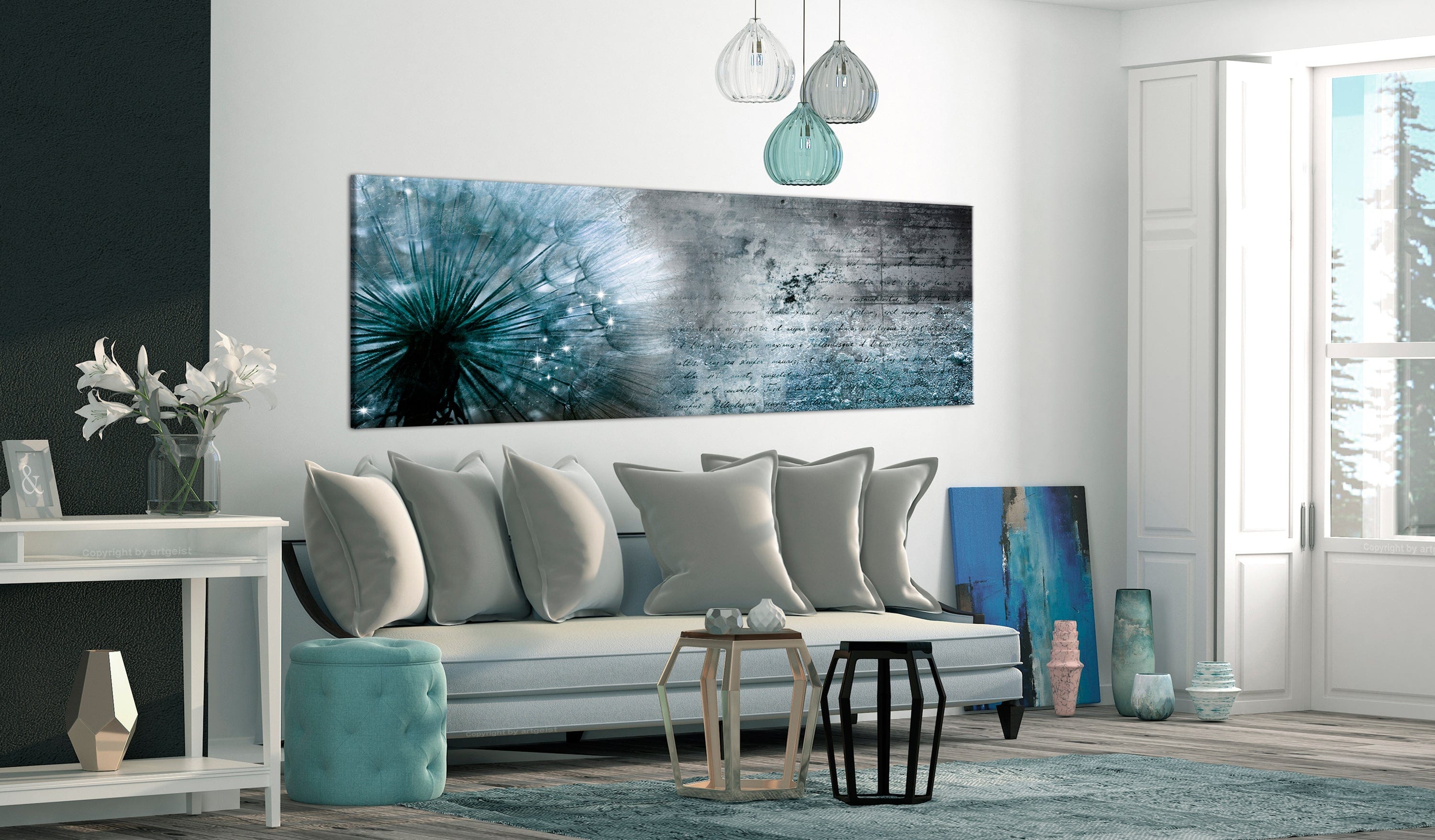 Glezna - Blue Dandelion Home Trends