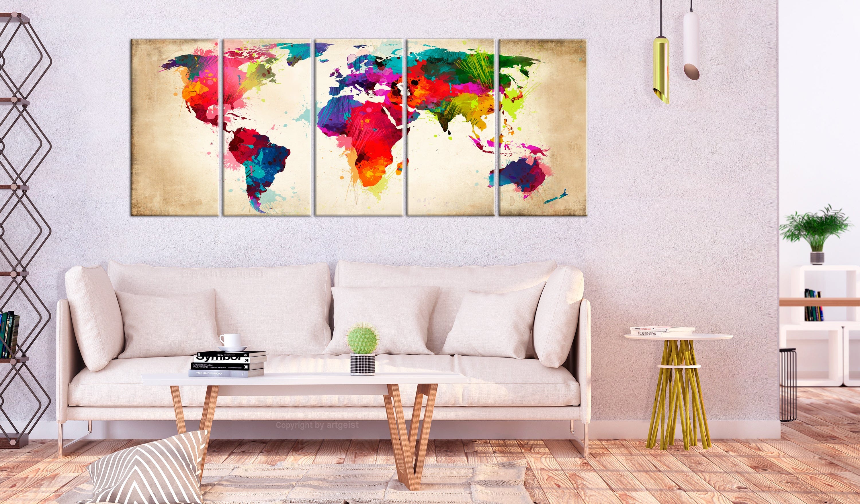 Glezna - Bright Continents Home Trends