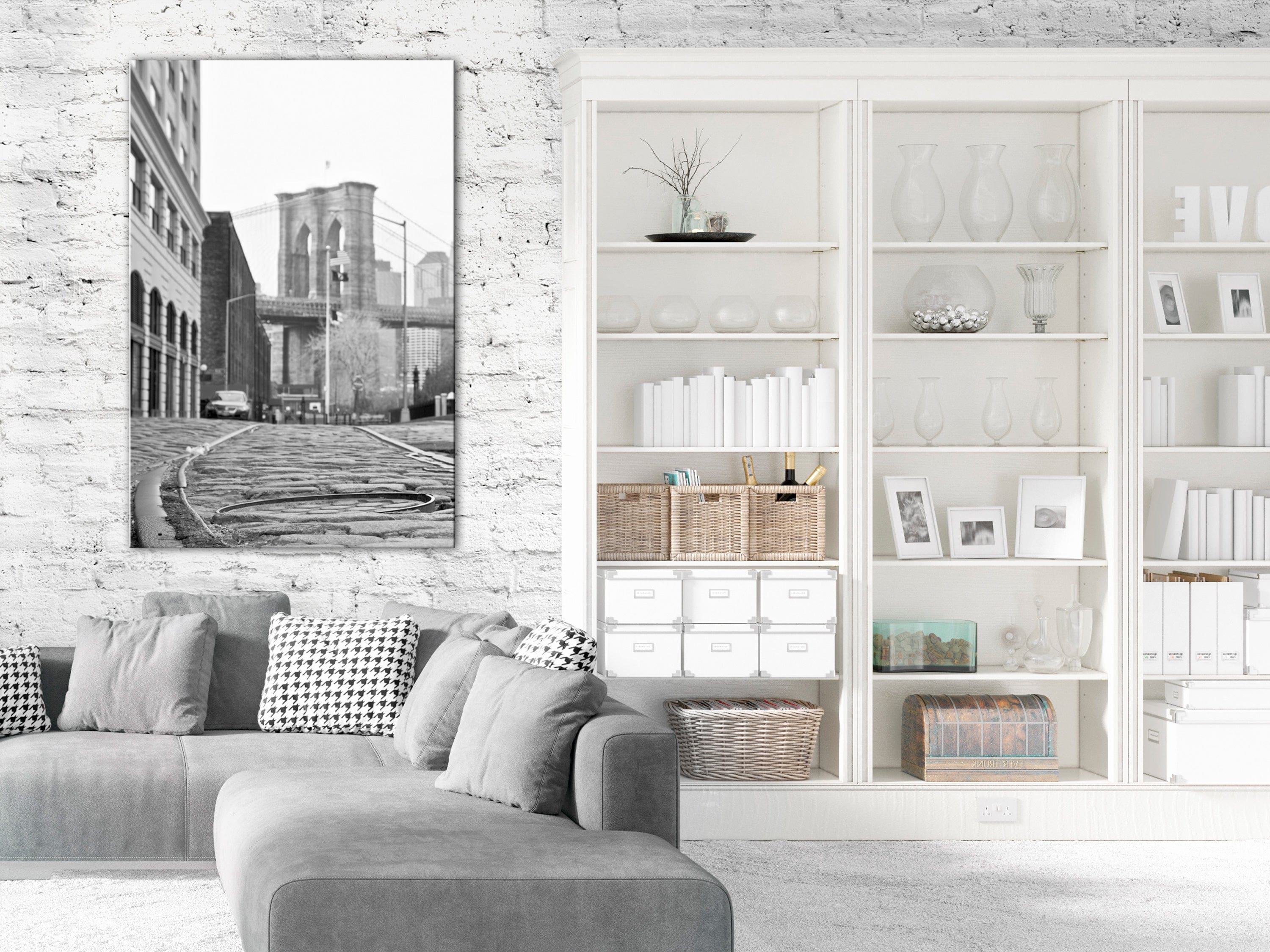 Glezna - Brooklyn Bridge (1 Part) Vertical Home Trends