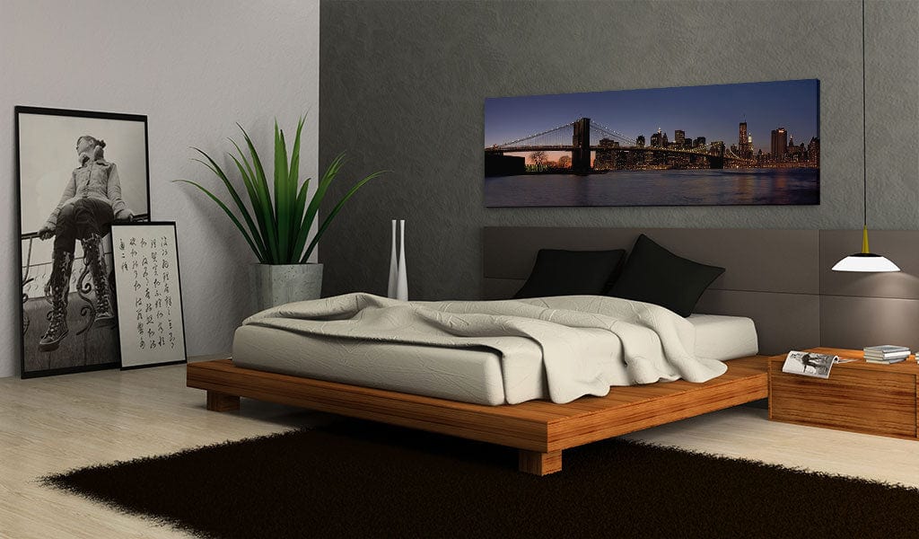 Glezna - Brooklyn Bridge - panorama Home Trends