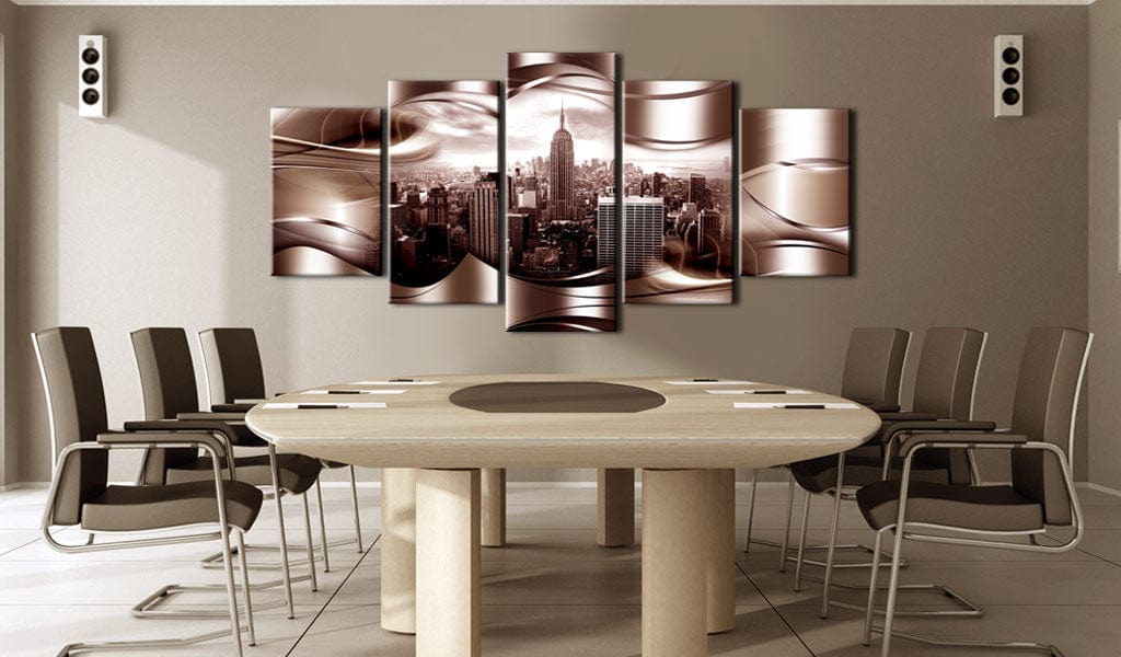Glezna - Burgundy New York Home Trends