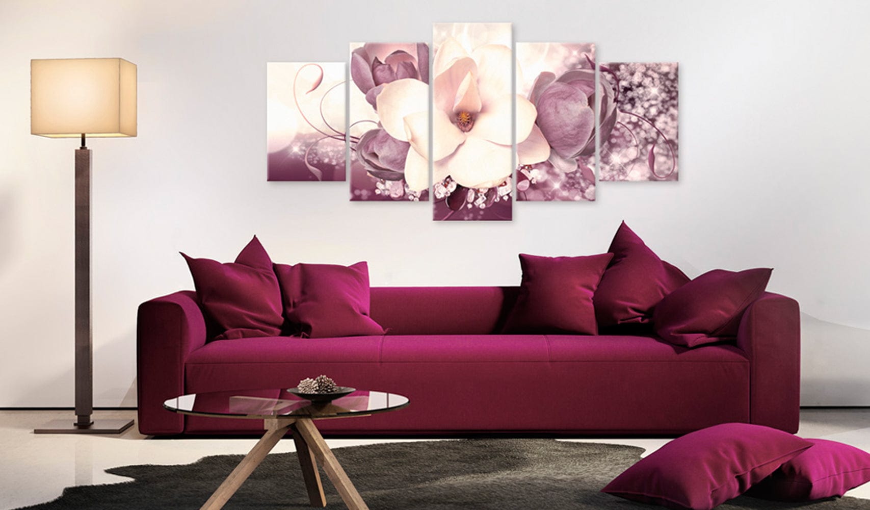 Glezna - Burgundy Princess Home Trends
