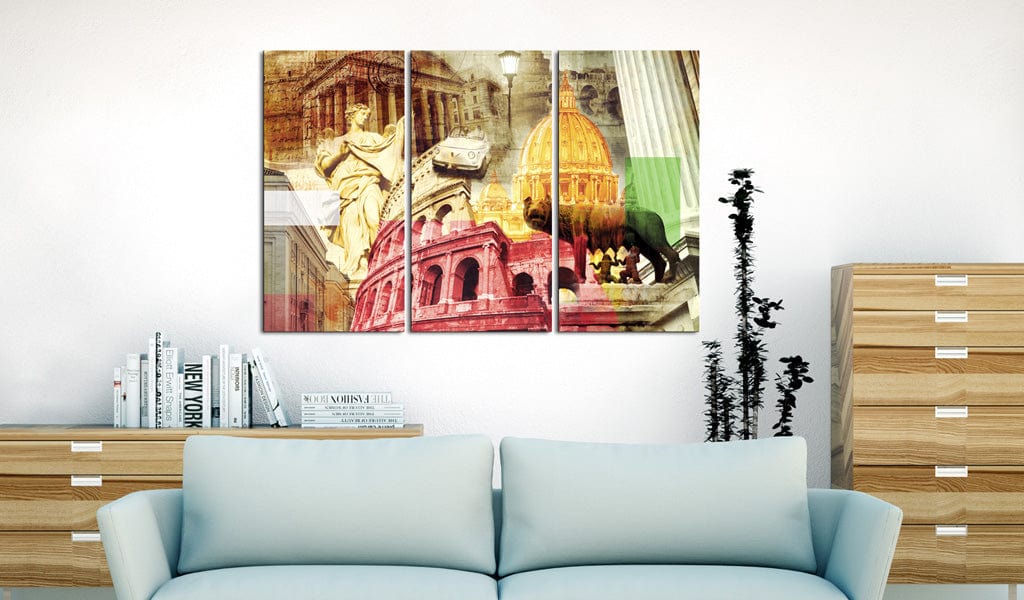 Glezna - Charming Rome - triptych Home Trends