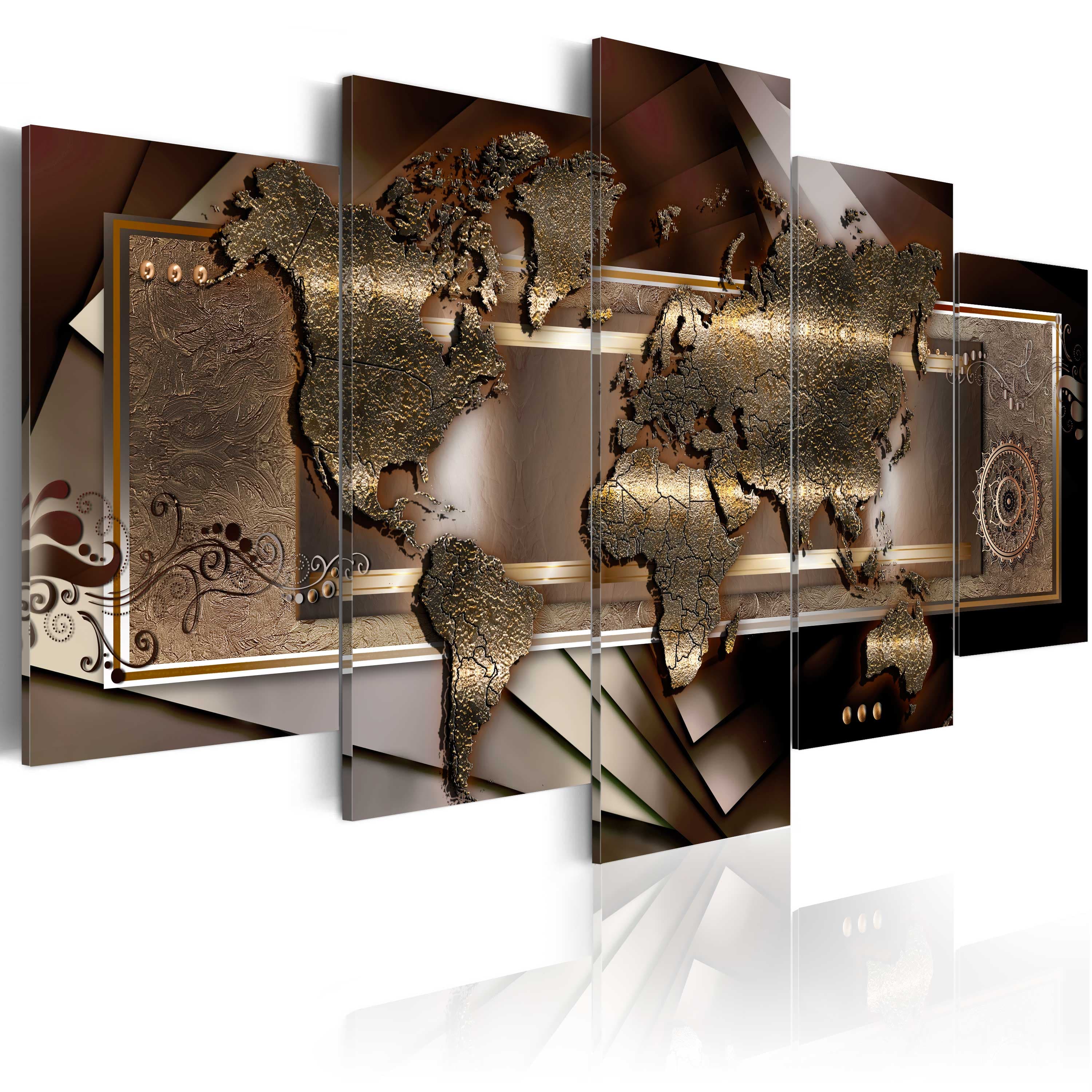 Glezna - Chestnut map Home Trends
