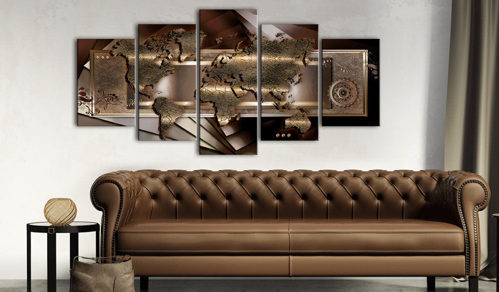 Glezna - Chestnut map Home Trends