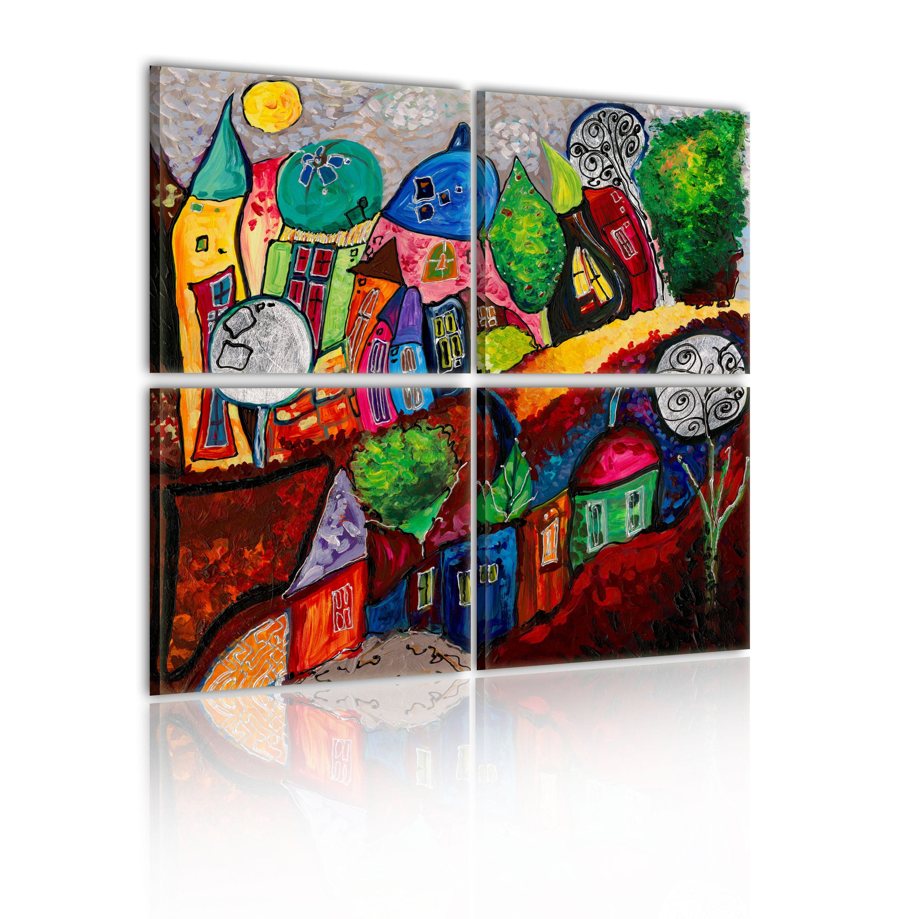 Glezna - Colourful city Home Trends