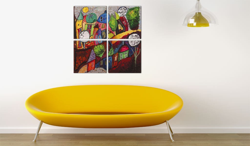 Glezna - Colourful city Home Trends