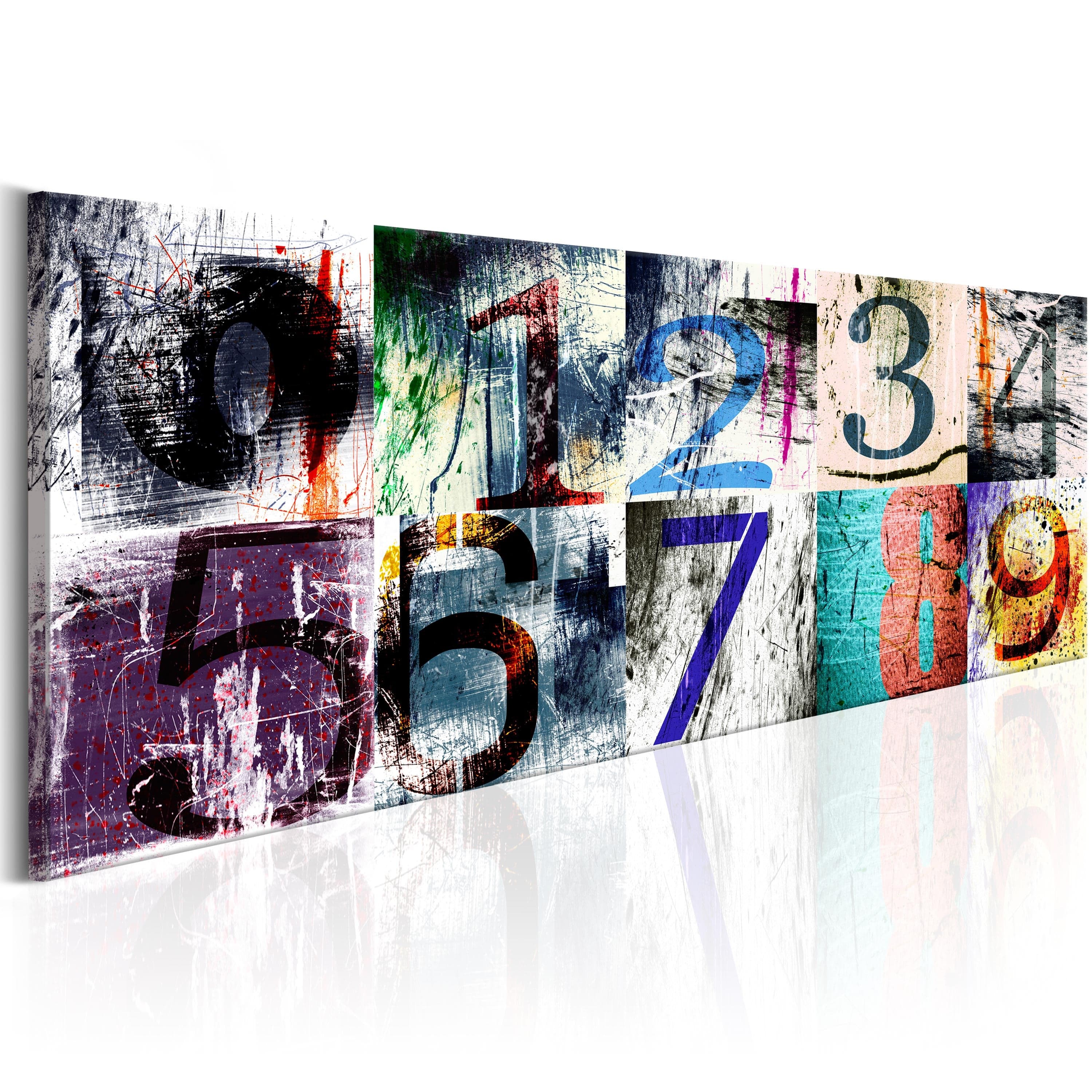 Glezna - Colourful Numbers Home Trends