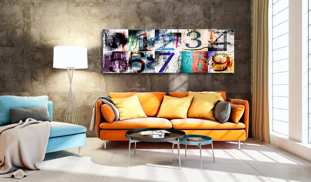Glezna - Colourful Numbers Home Trends