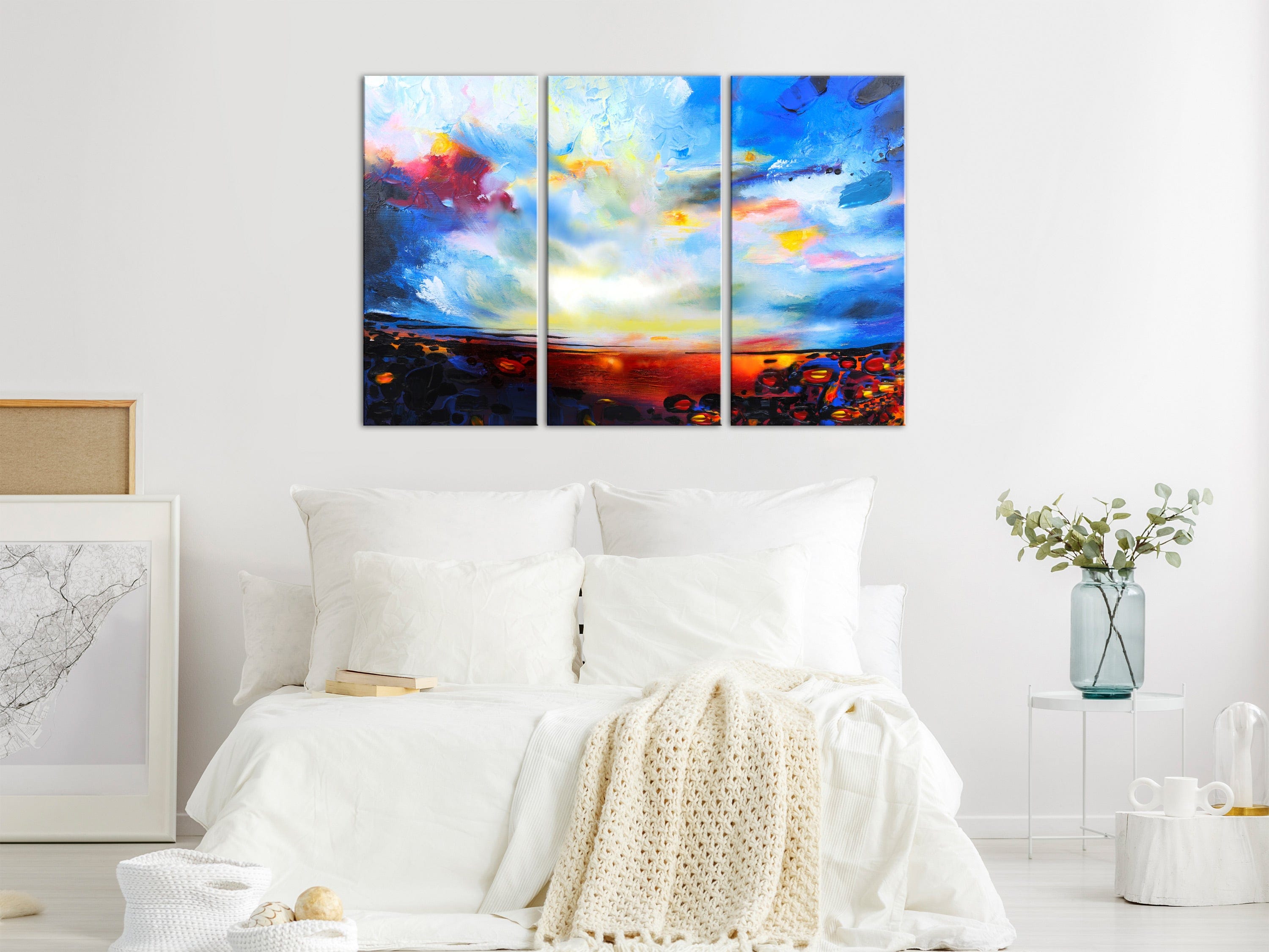 Glezna - Colourful Sky (3 Parts) Home Trends
