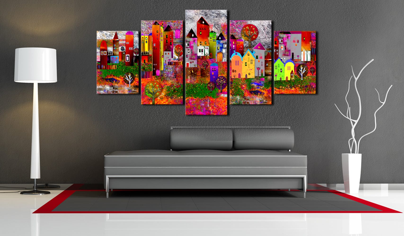 Glezna - Colourful Small Town Home Trends