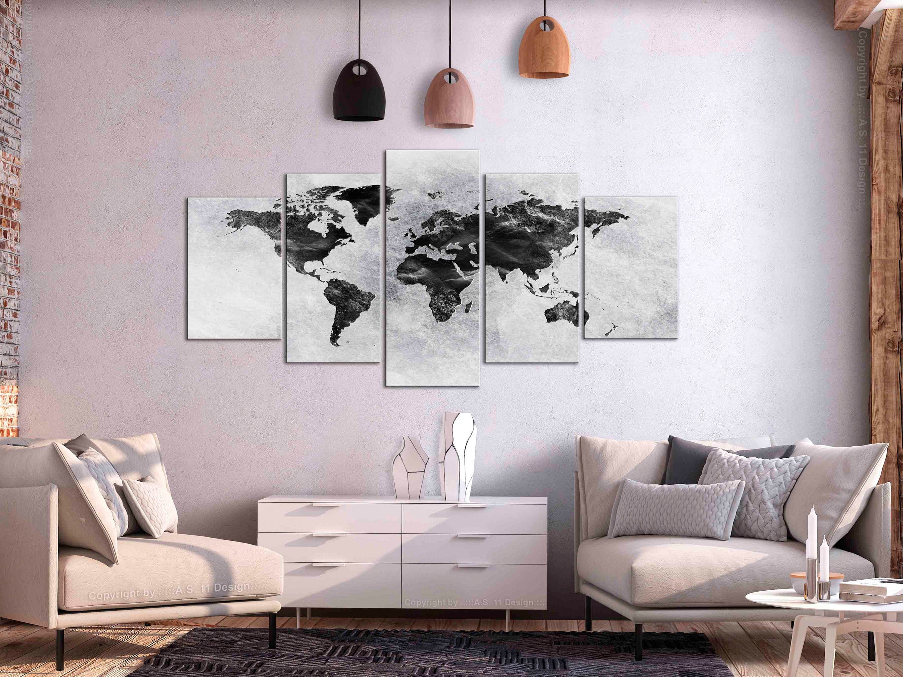 Glezna - Concrete World (5 Parts) Wide Home Trends