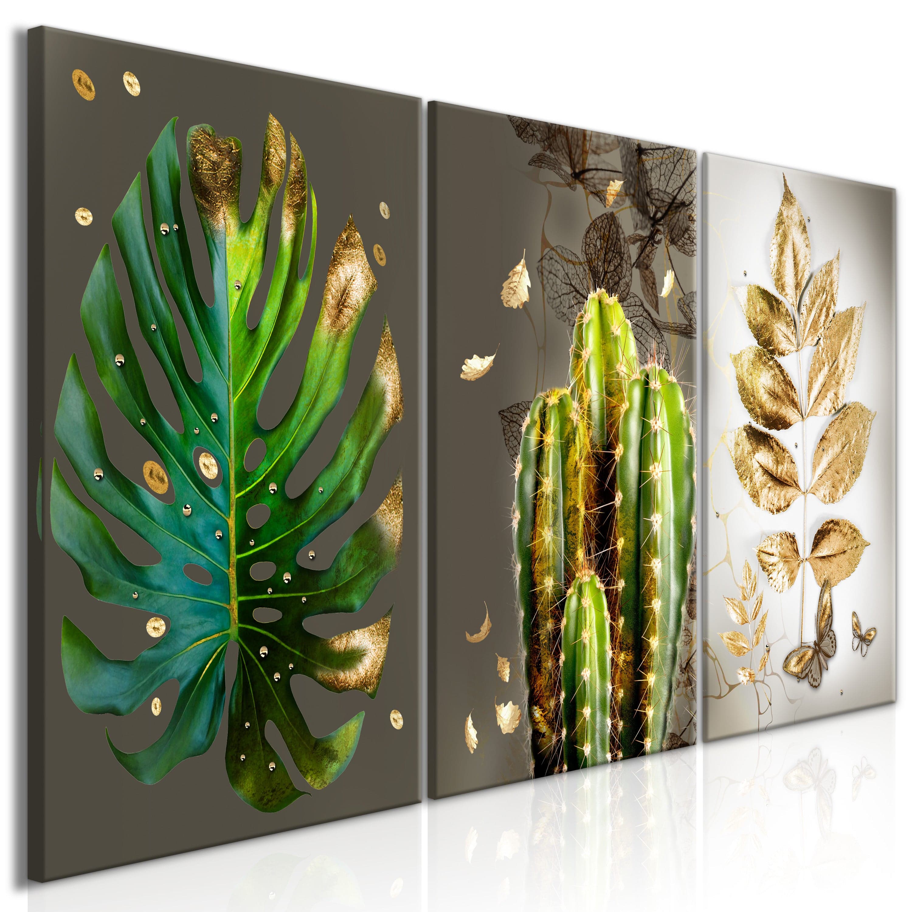 Glezna - Covered in Gold (3 Parts) 120x60 Home Trends
