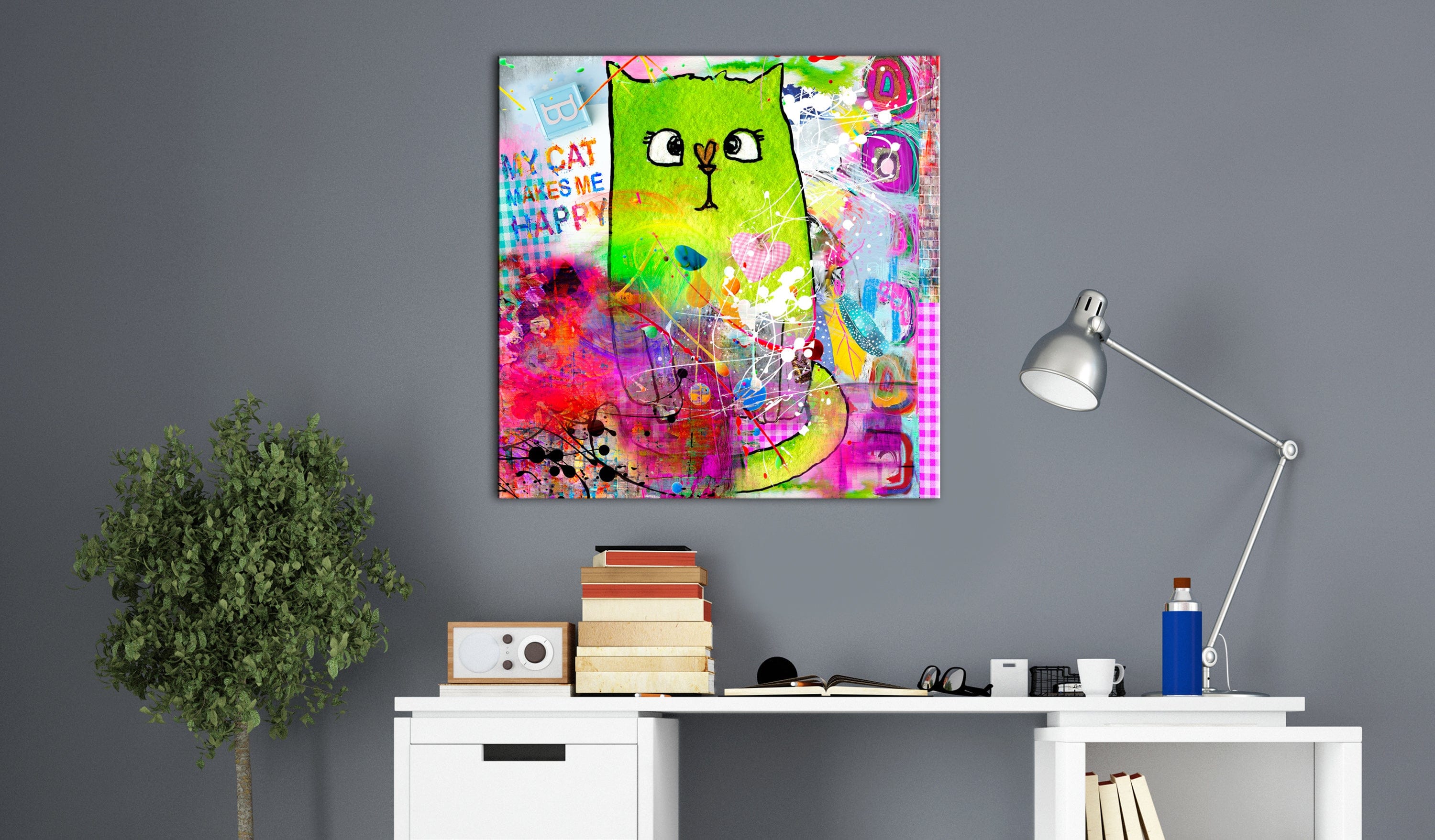 Glezna - Crazy Cat Home Trends