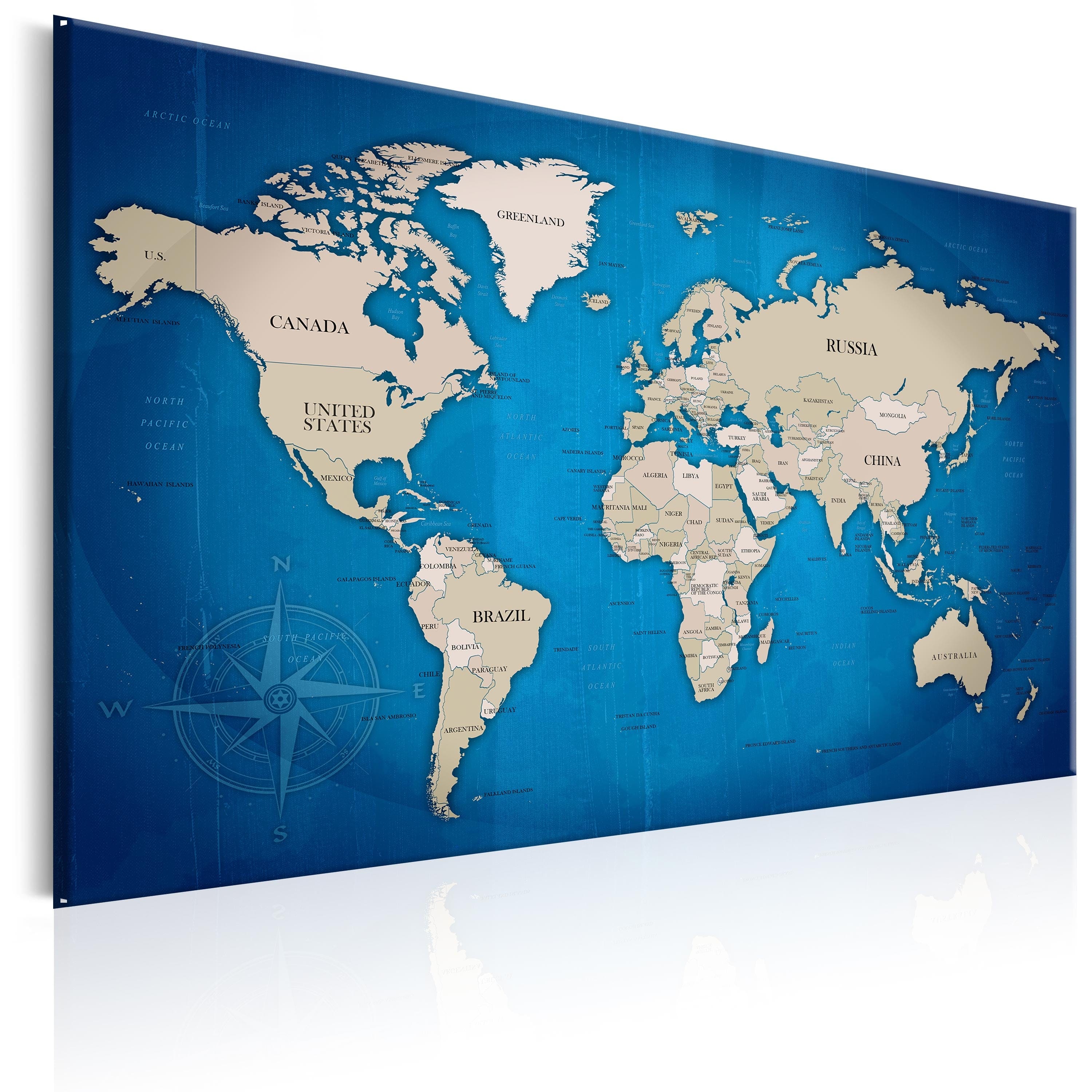 Glezna - Dark Blue Trail Home Trends