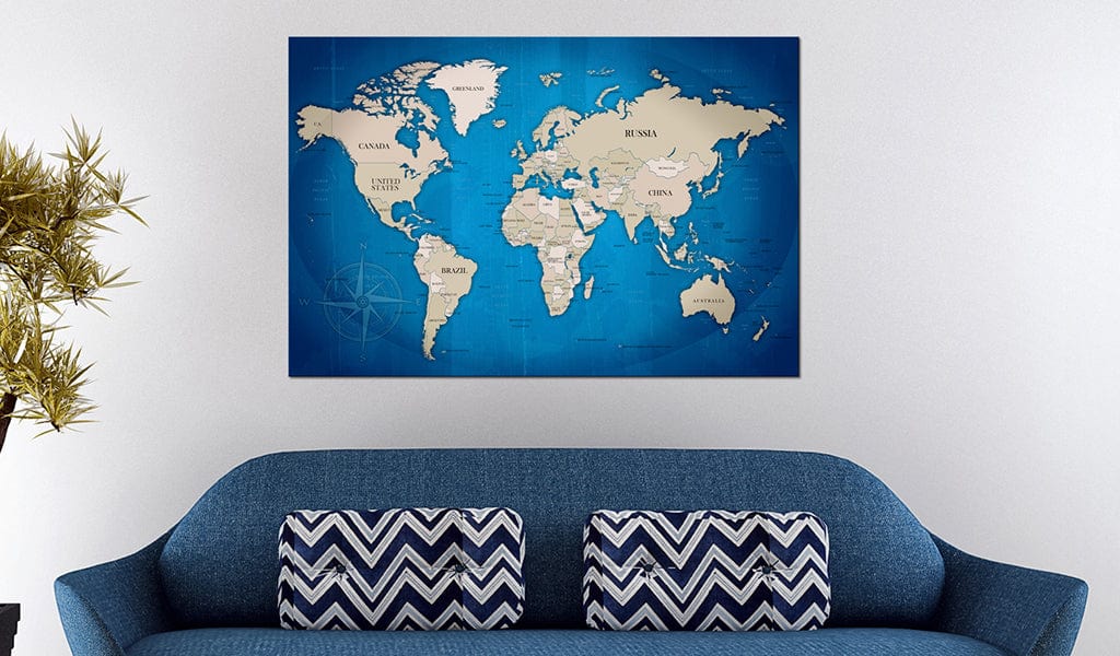 Glezna - Dark Blue Trail Home Trends
