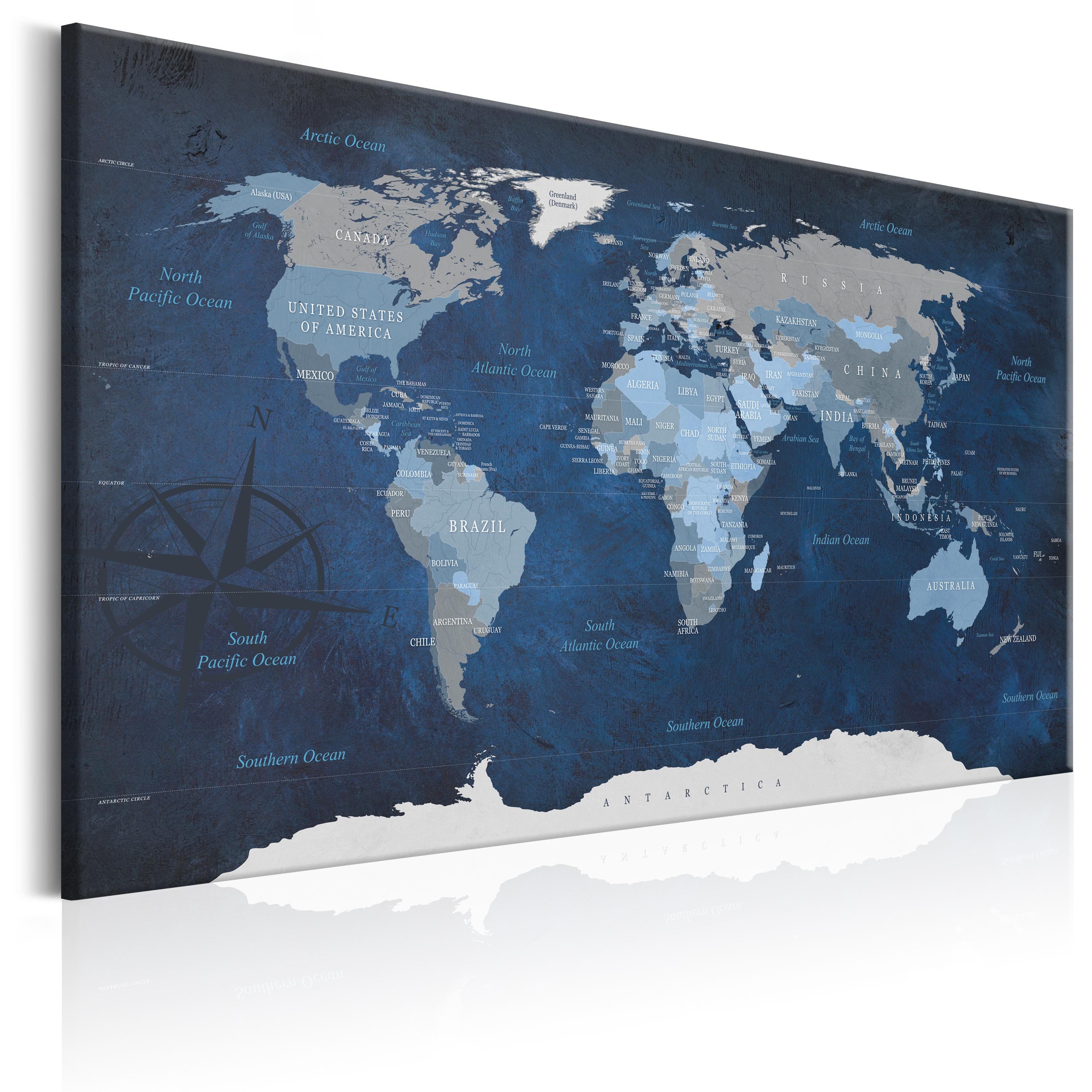 Glezna - Dark Blue World Home Trends